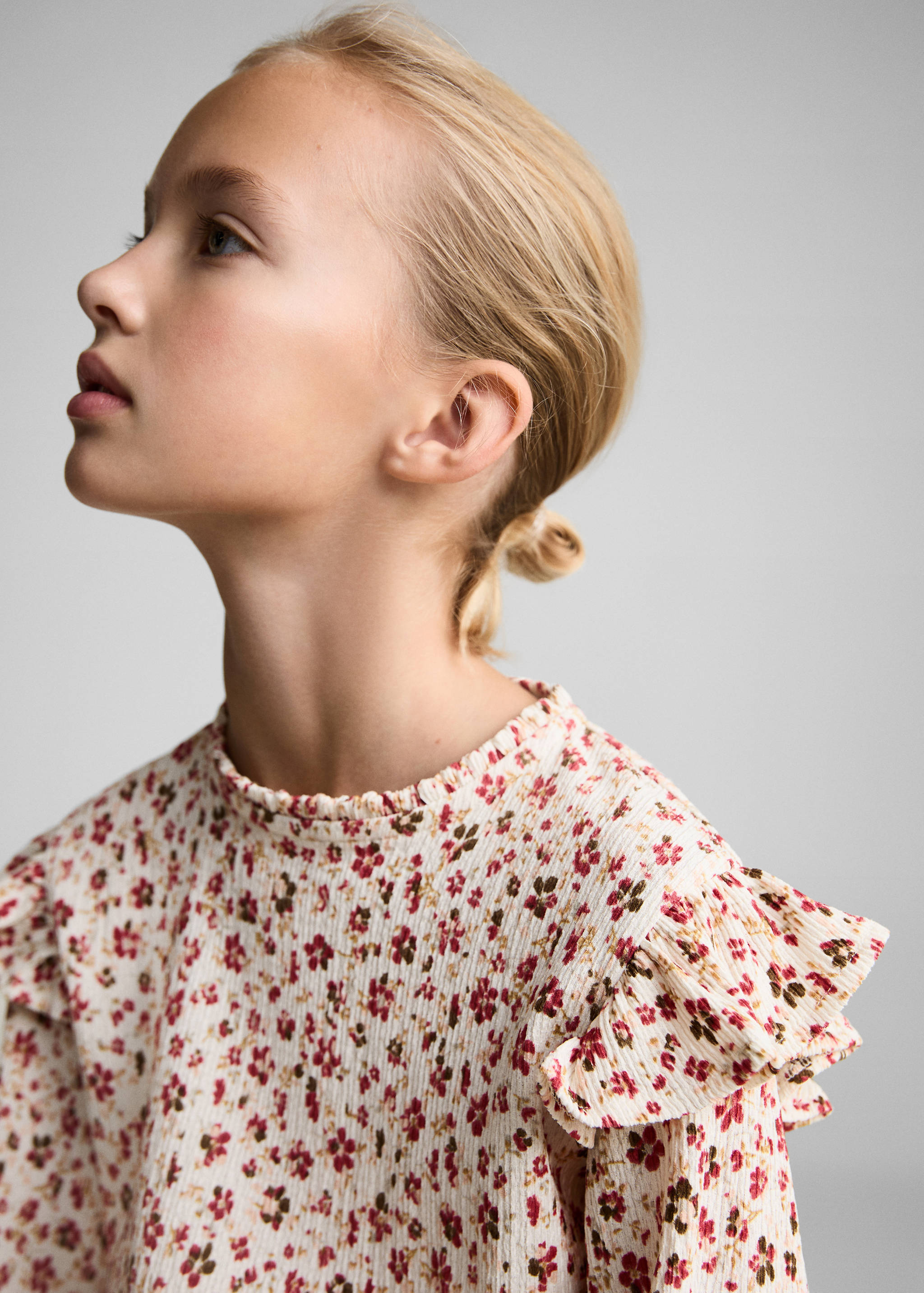 Floral print blouse - Details of the article 1