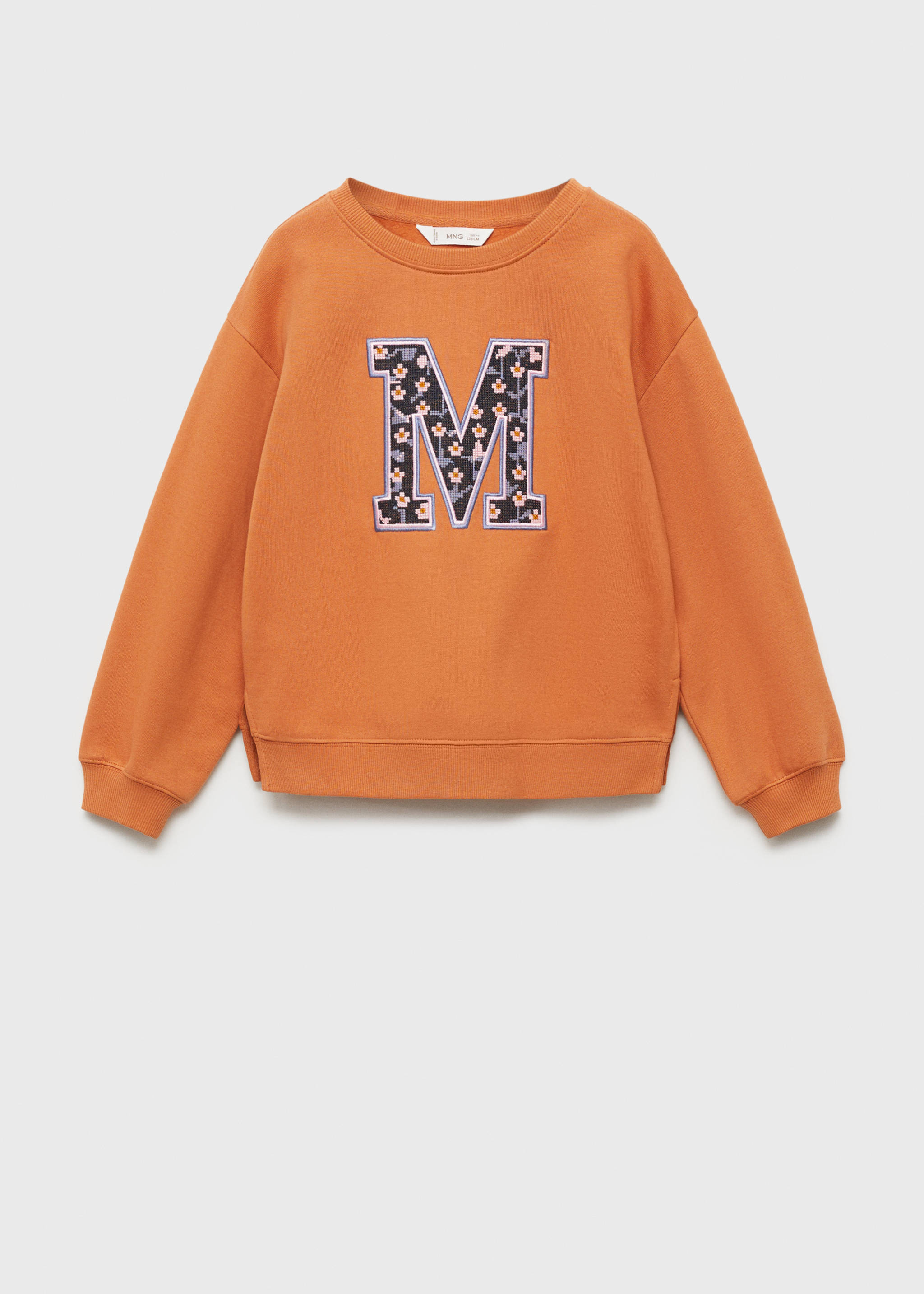 Sweat-shirt coton détails brodés - Article sans modèle