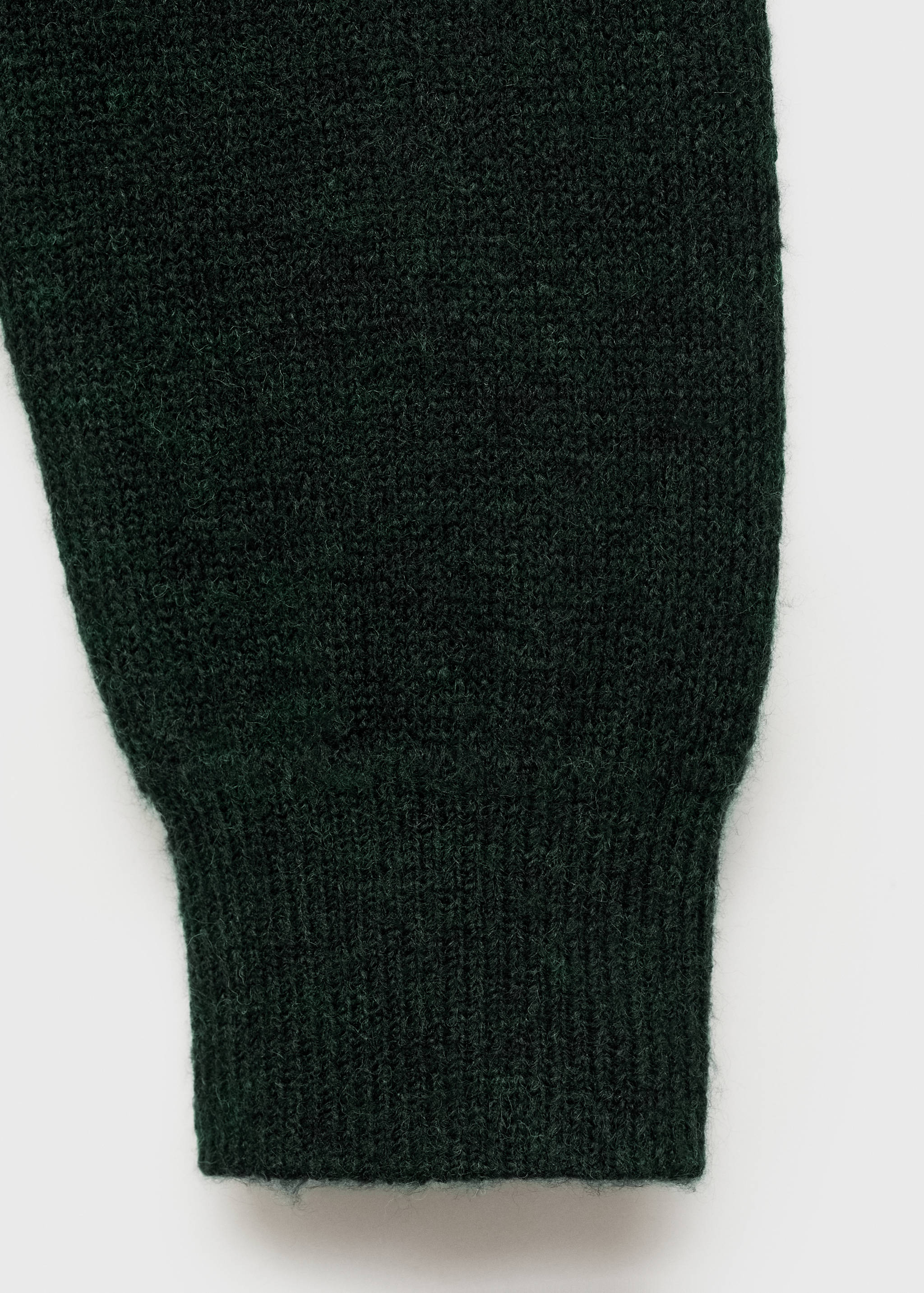 Round-neck knitted sweater - Details of the article 0
