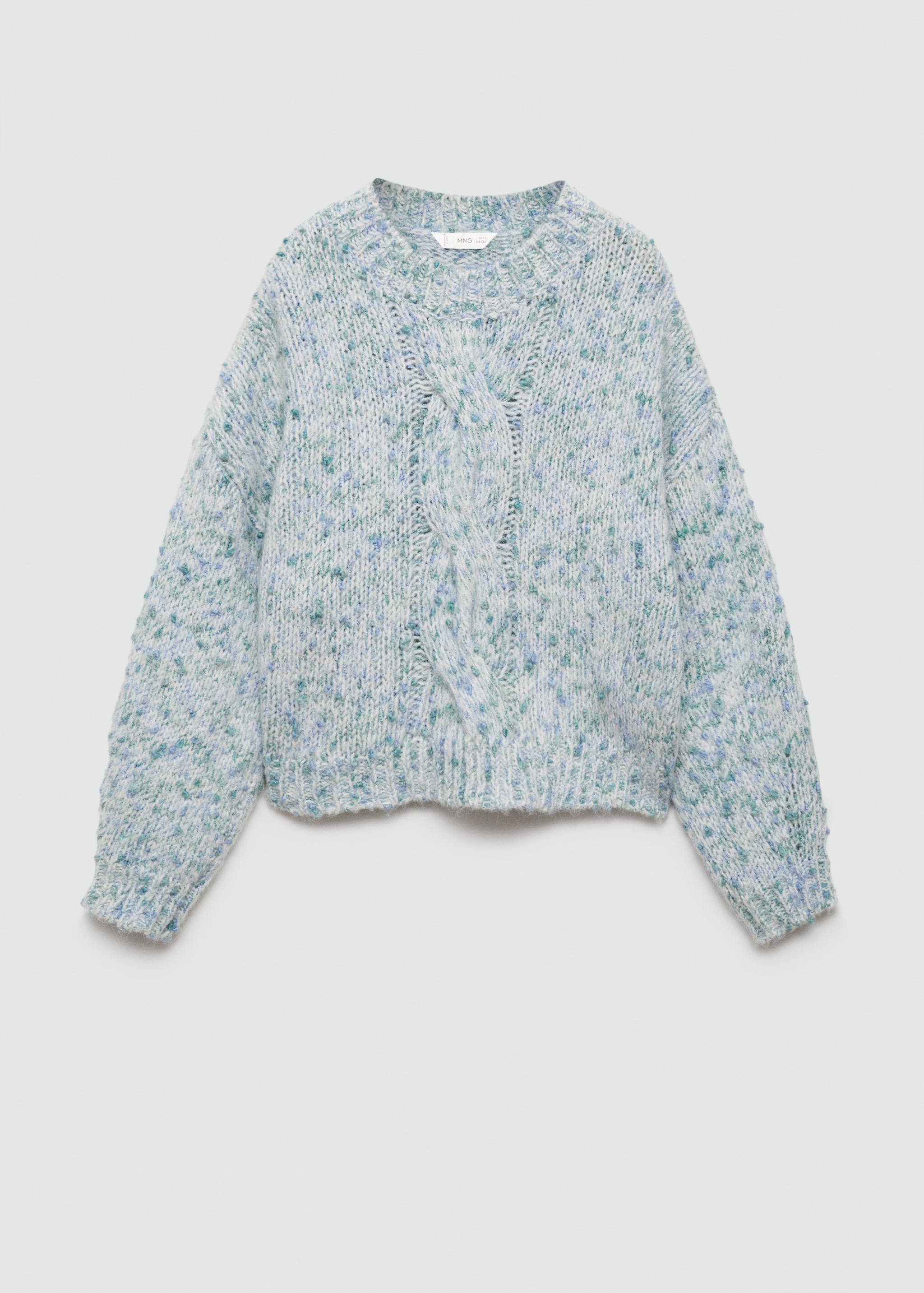 Pull-over bicolore maille - Article sans modèle