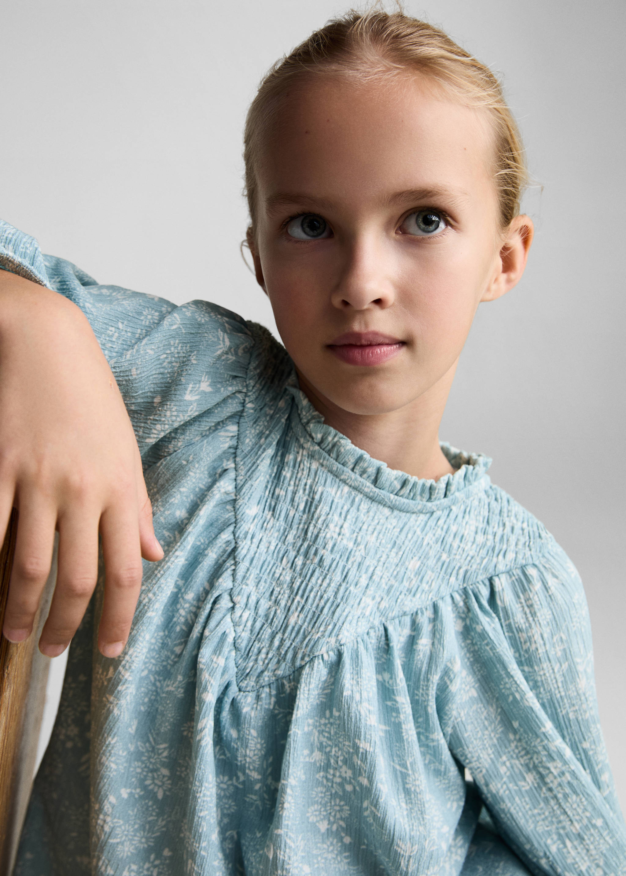 Floral print blouse - Details of the article 1