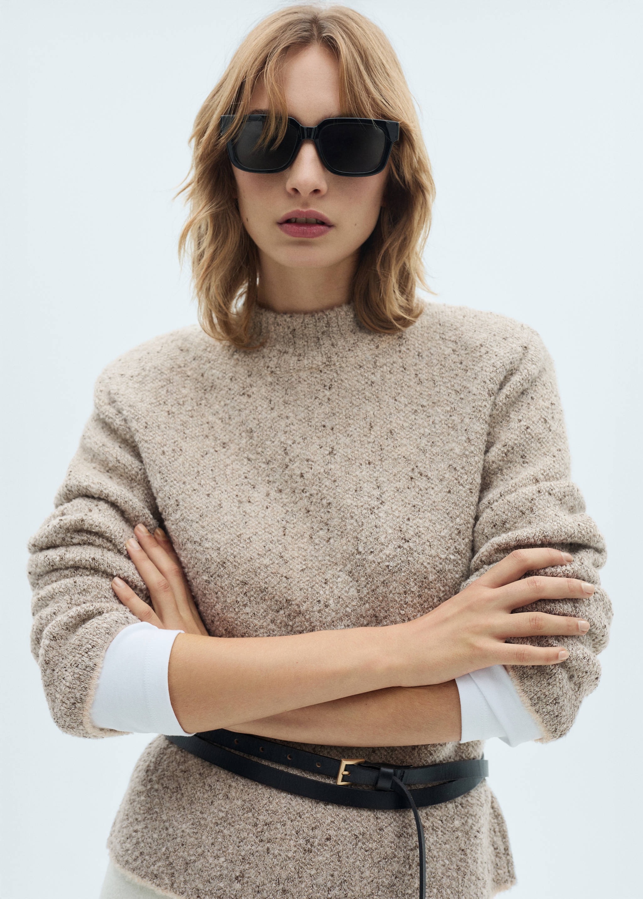 Jersei punt canalé coll perkins - Detall de l'article 1