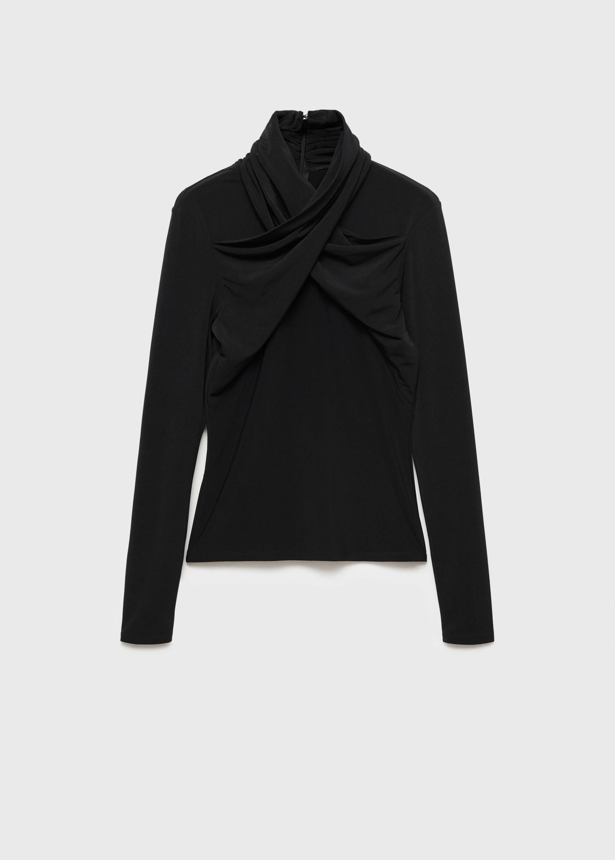 Camiseta cuello cruzado - Artículo sin modelo