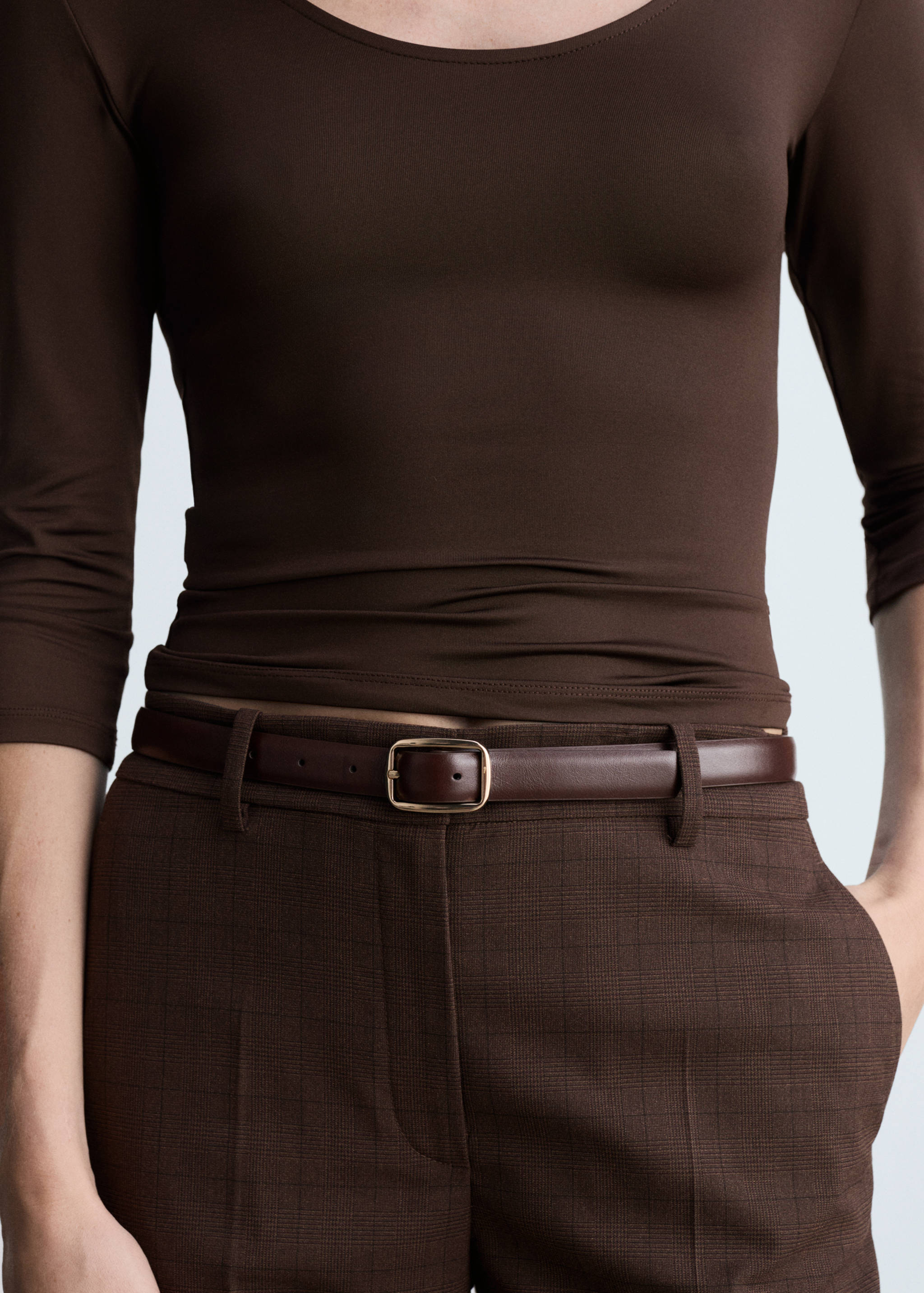 七分袖T恤 - null