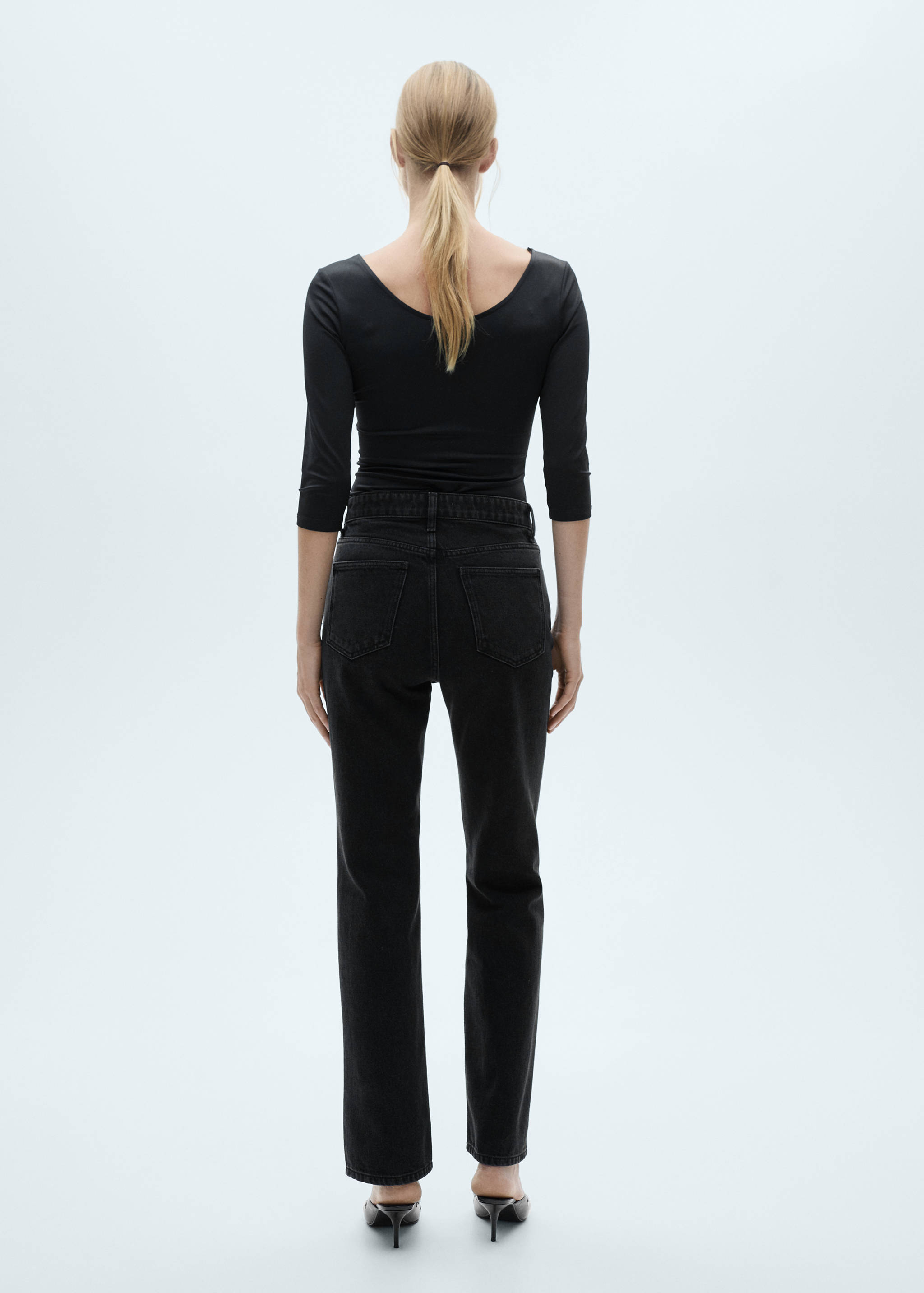 七分袖T恤 - null