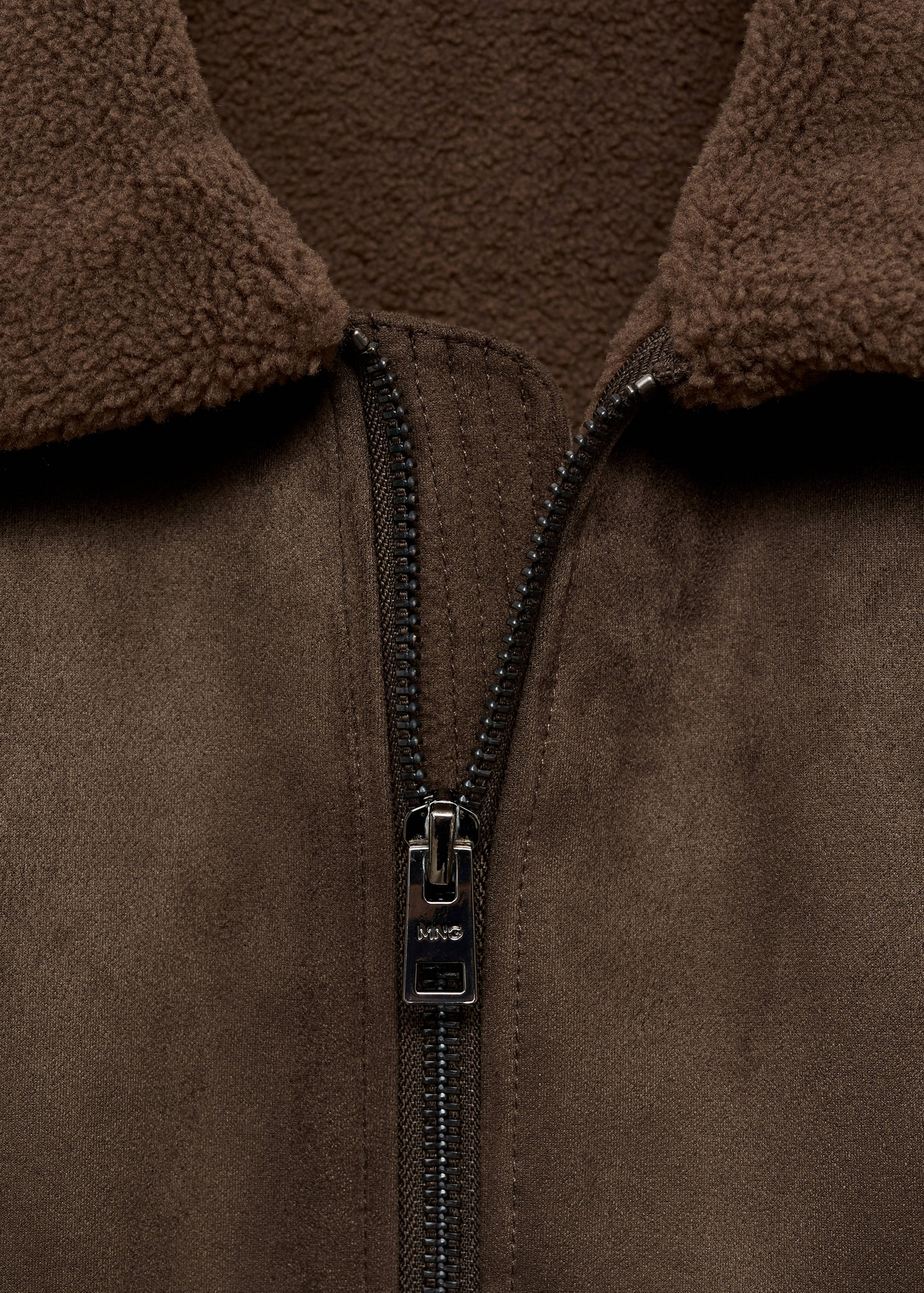 Jacket with shearling-effect lining - Details of the article 8