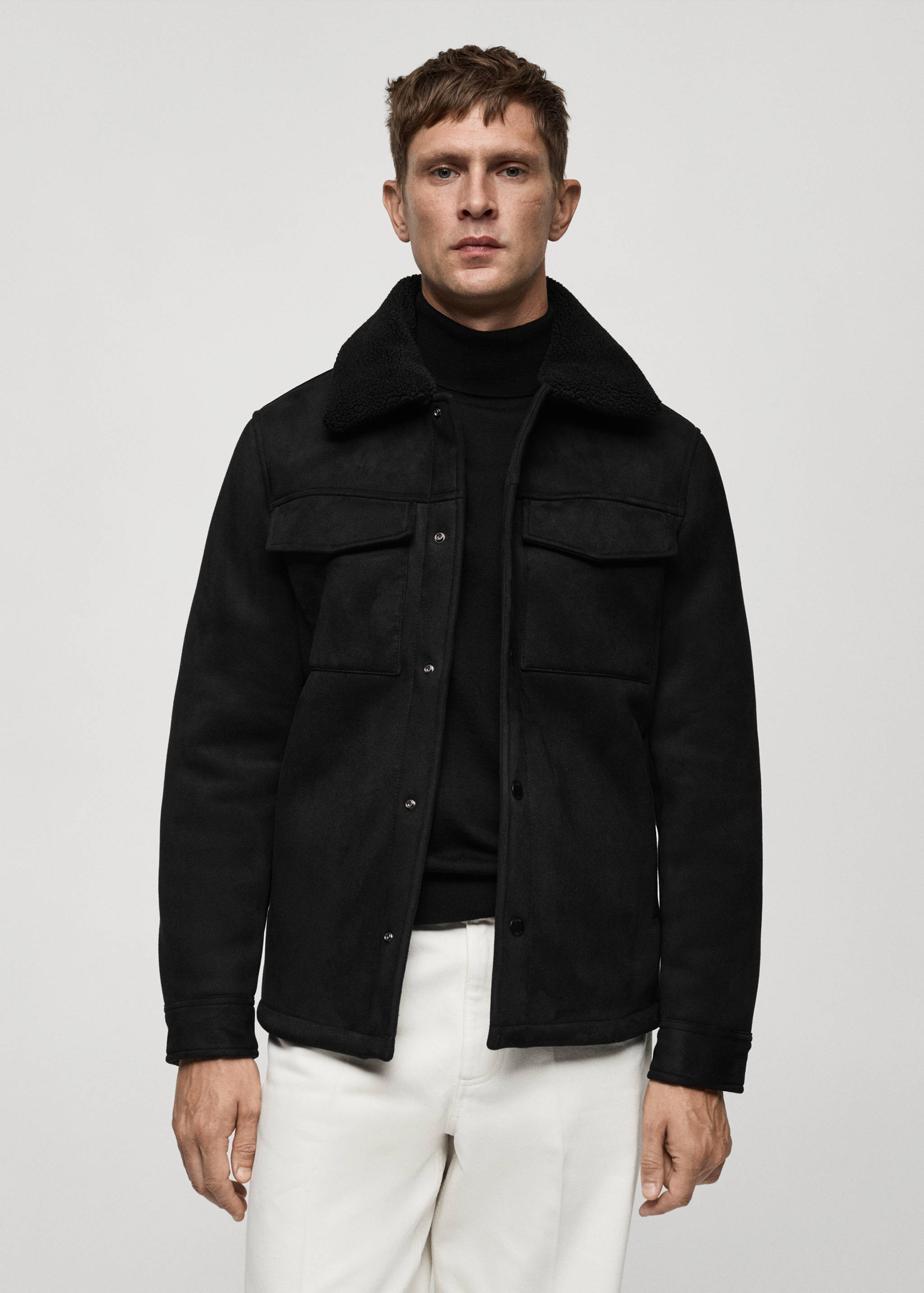 Double face sheepskin jacket - Medium plane