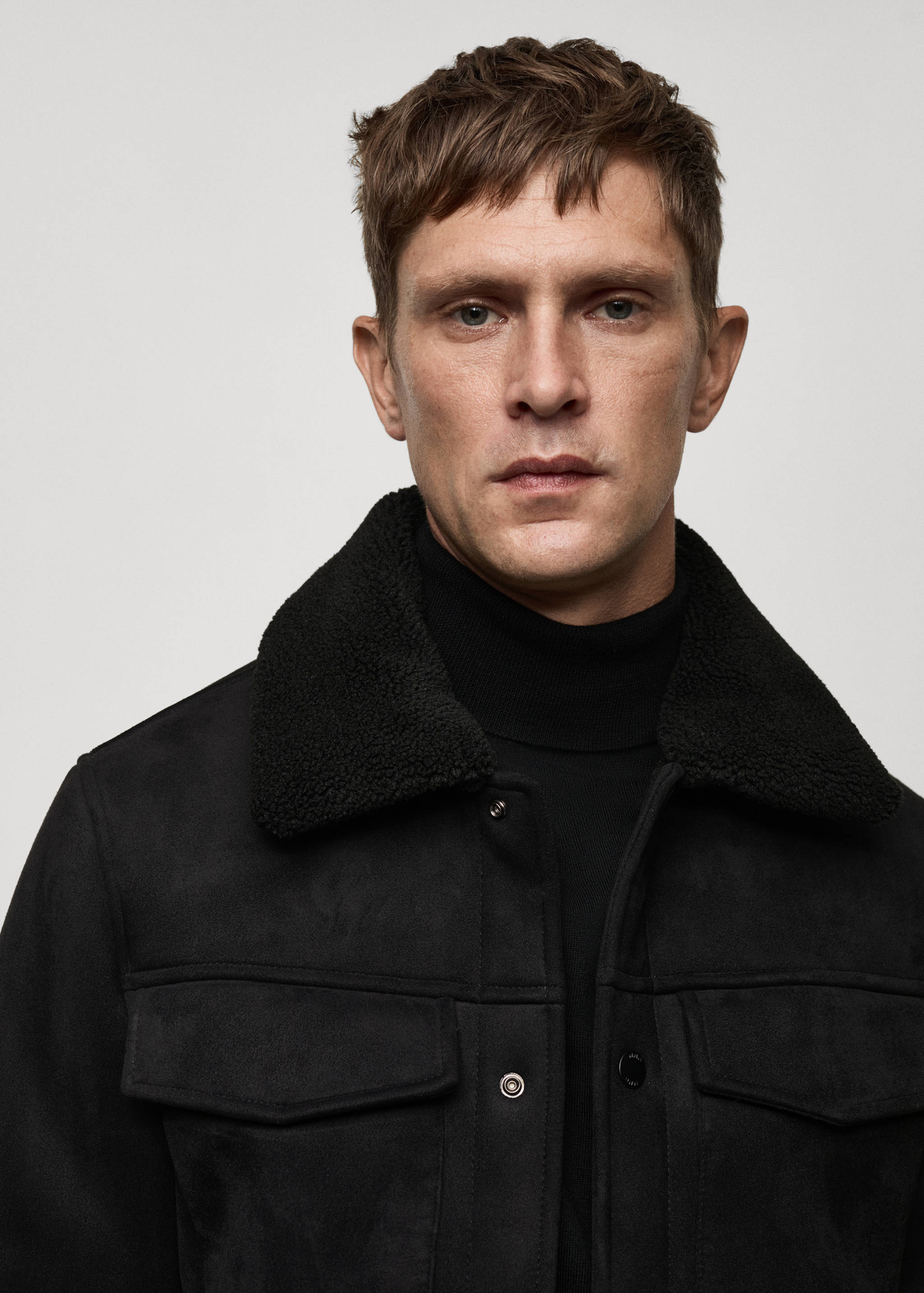 Double face sheepskin jacket - Details of the article 1