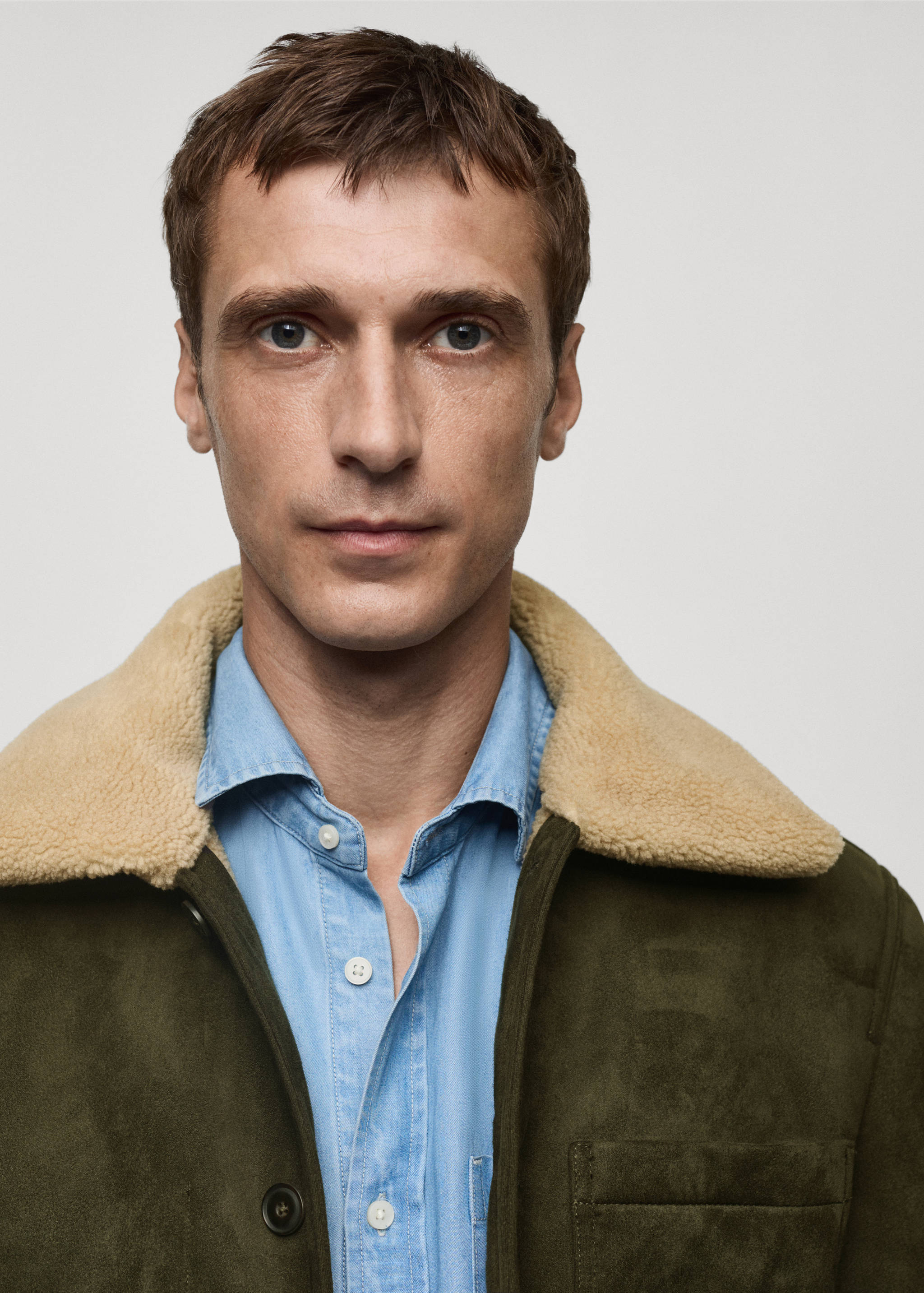 Double face jacket with fleece lining - Details of the article 1