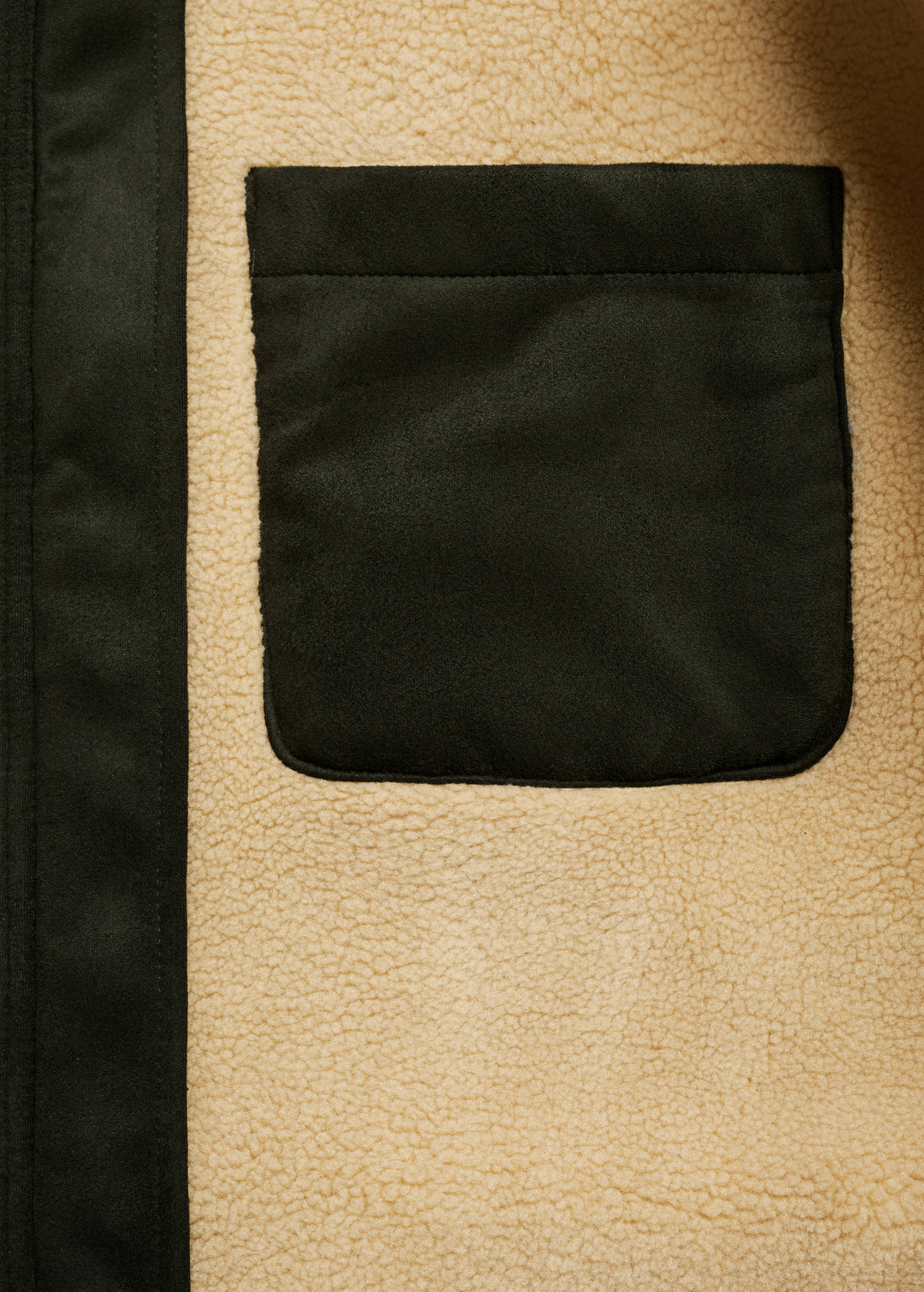 Double face jacket with fleece lining - Details of the article 0