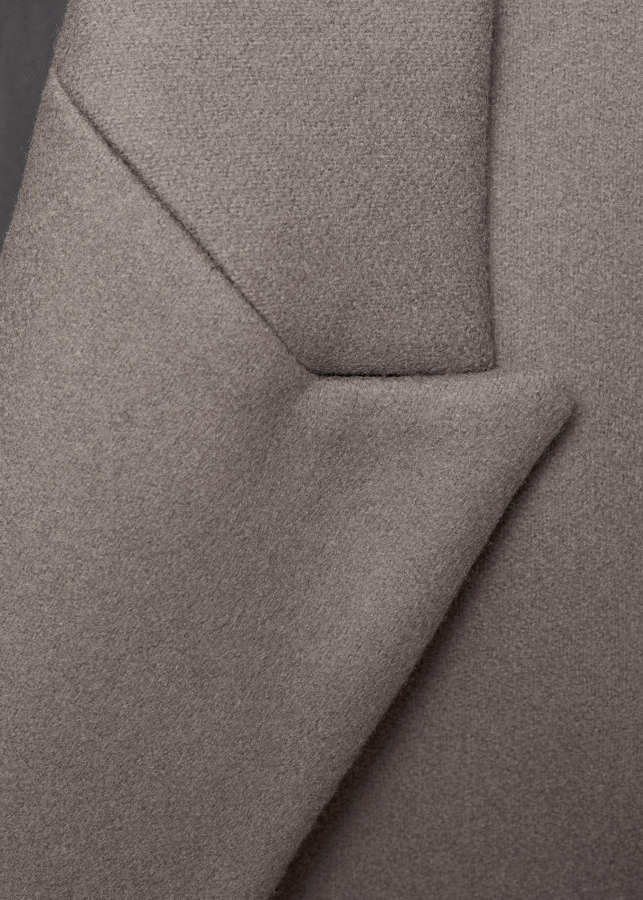 Manteau croisé 100 % laine italienne - Détail de l'article 8