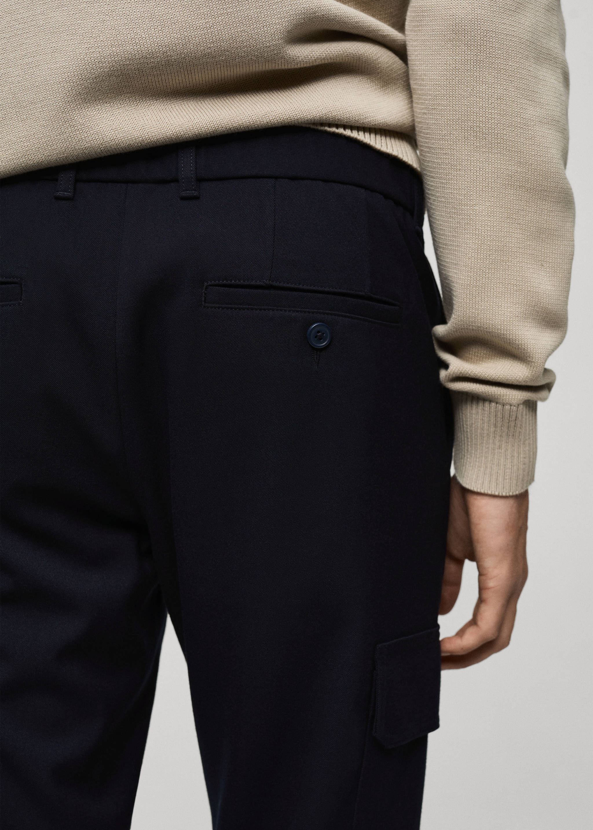 Regular-fit cargo trousers - Details of the article 6