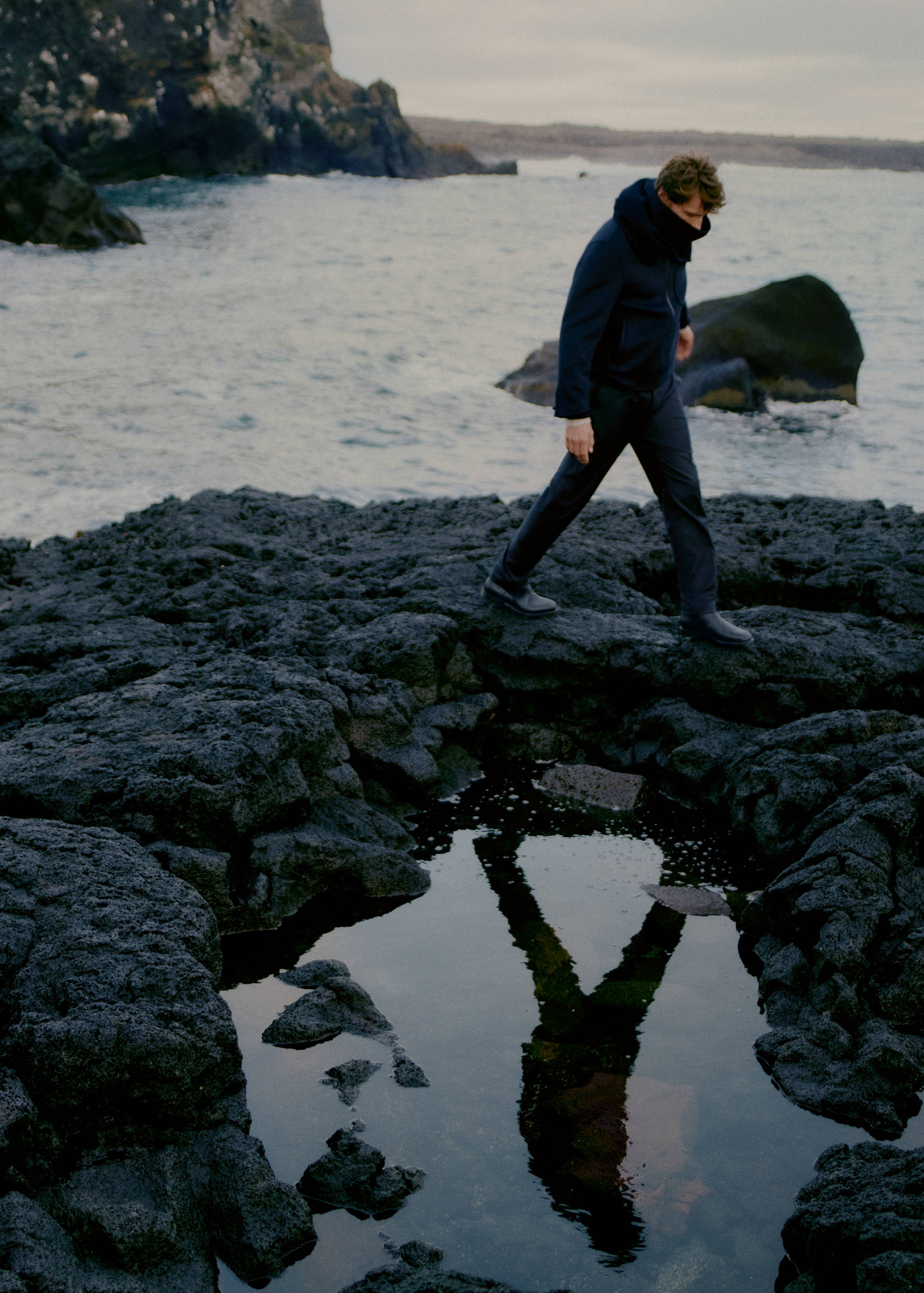 100% Italian virgin wool flannel suit trousers - Details of the article 3