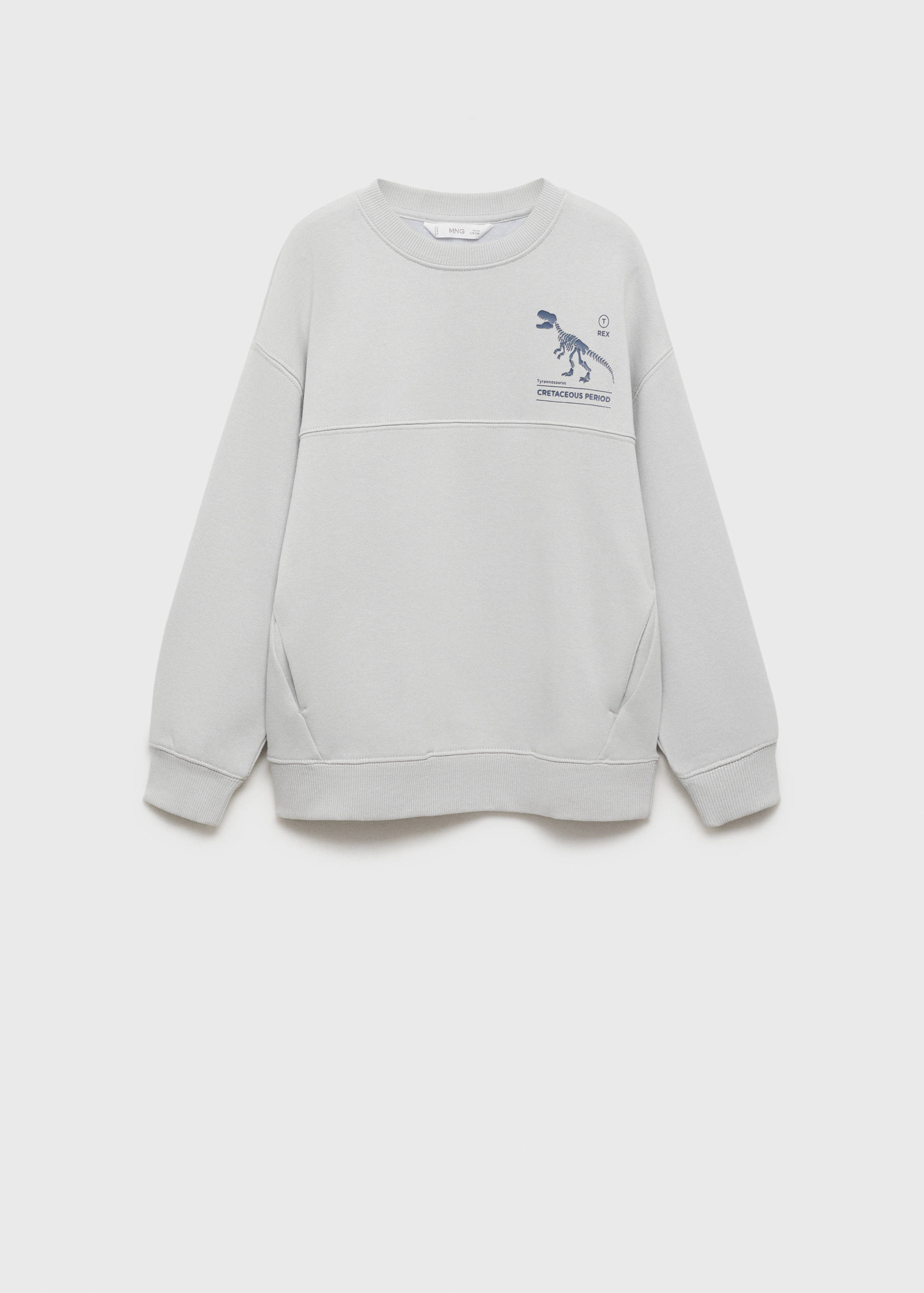 Sweater katun dengan motif cetak - Barang tanpa model