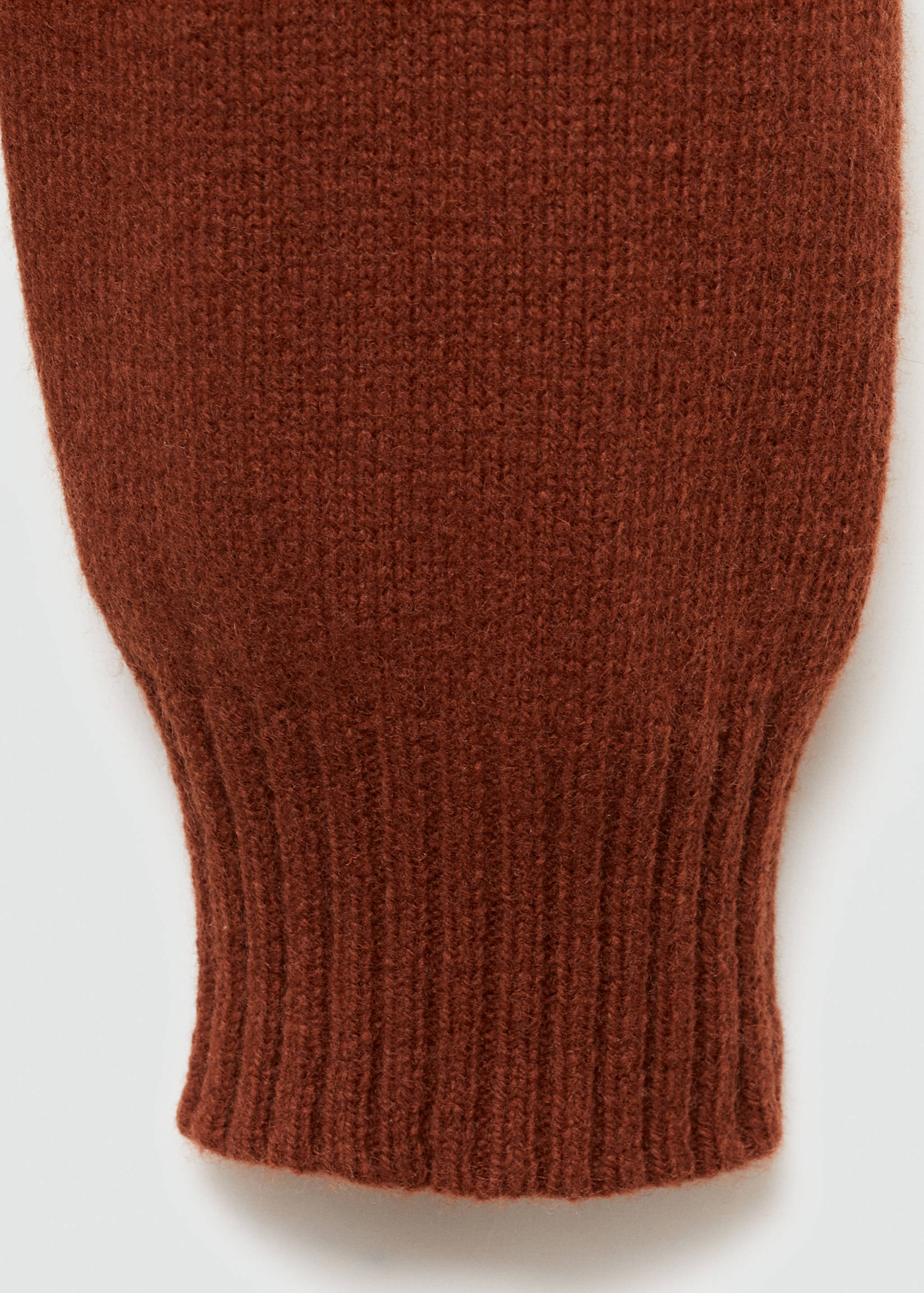 Polo collar wool sweater - Details of the article 0