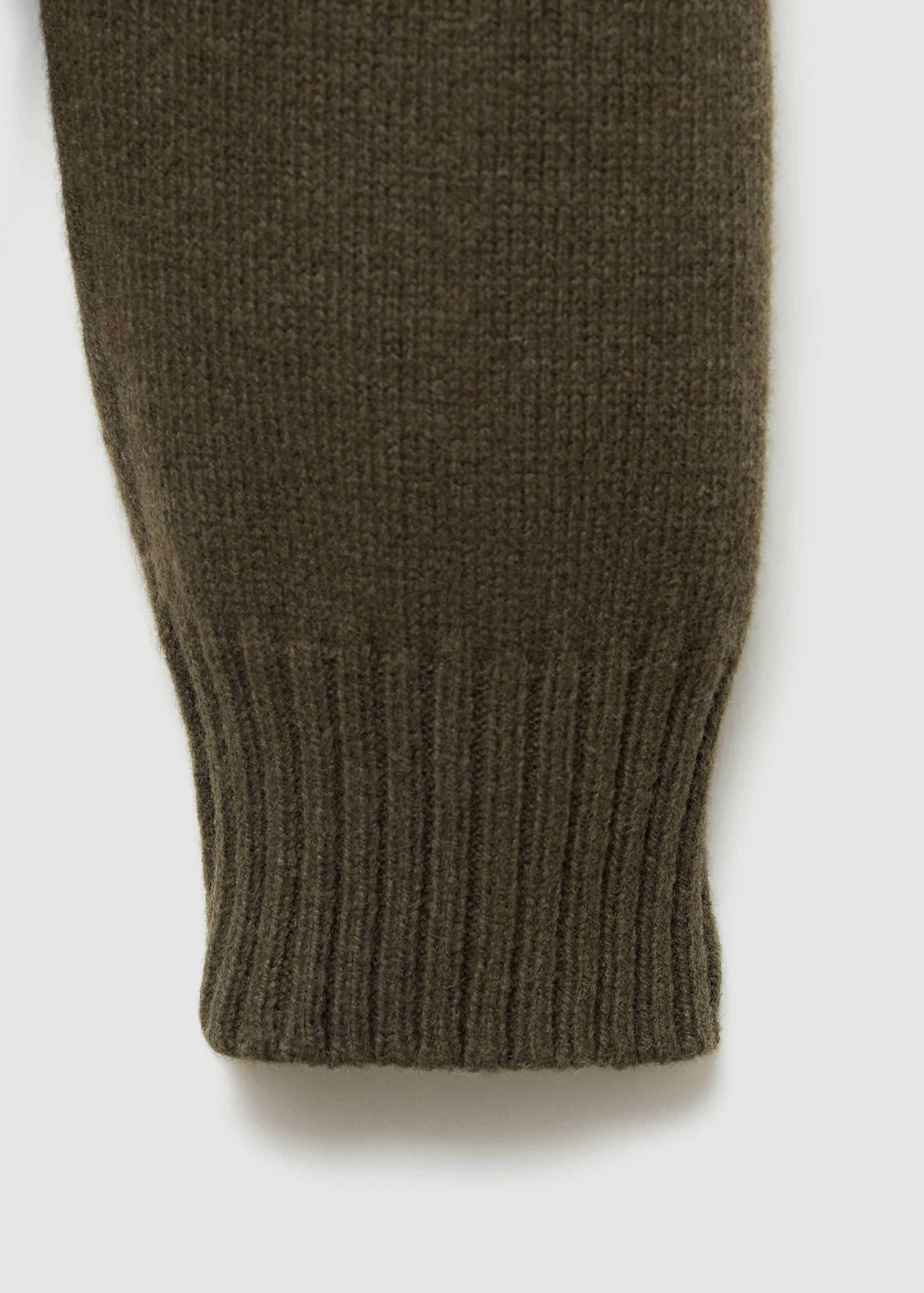 Polo collar wool sweater - Details of the article 0