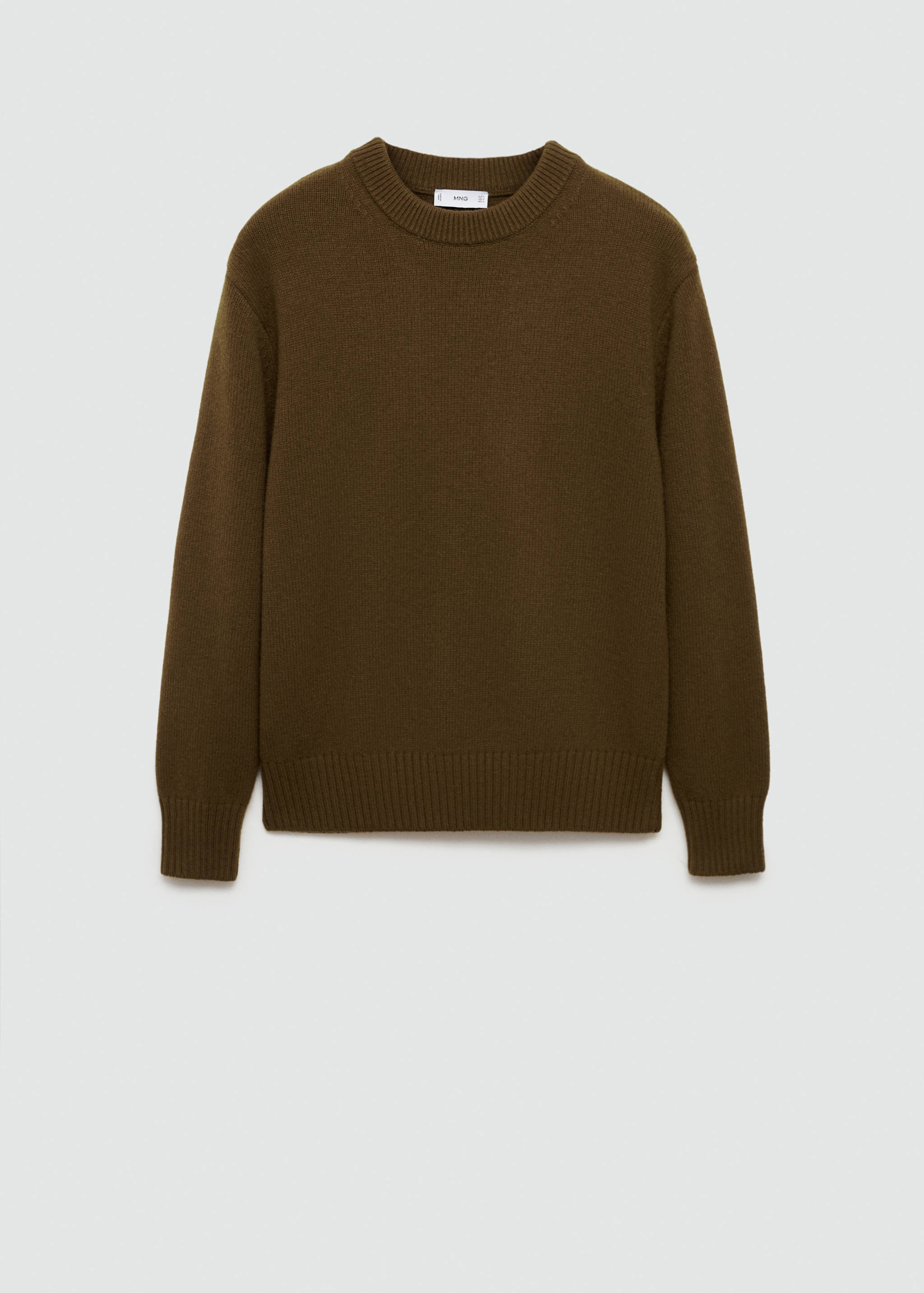 Knitted wool blend sweater - Article without model