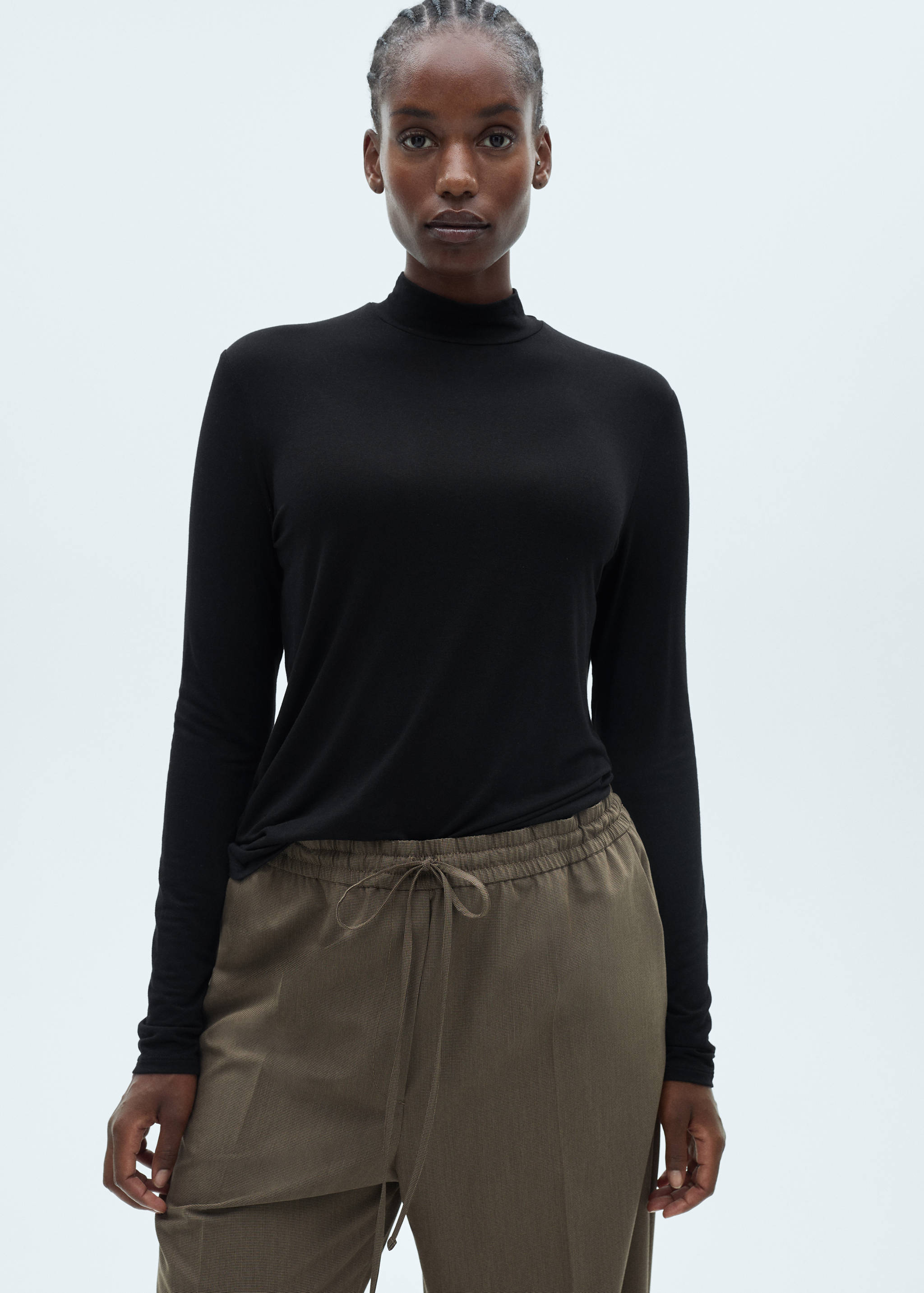 Turtleneck T-shirt - Details of the article 5