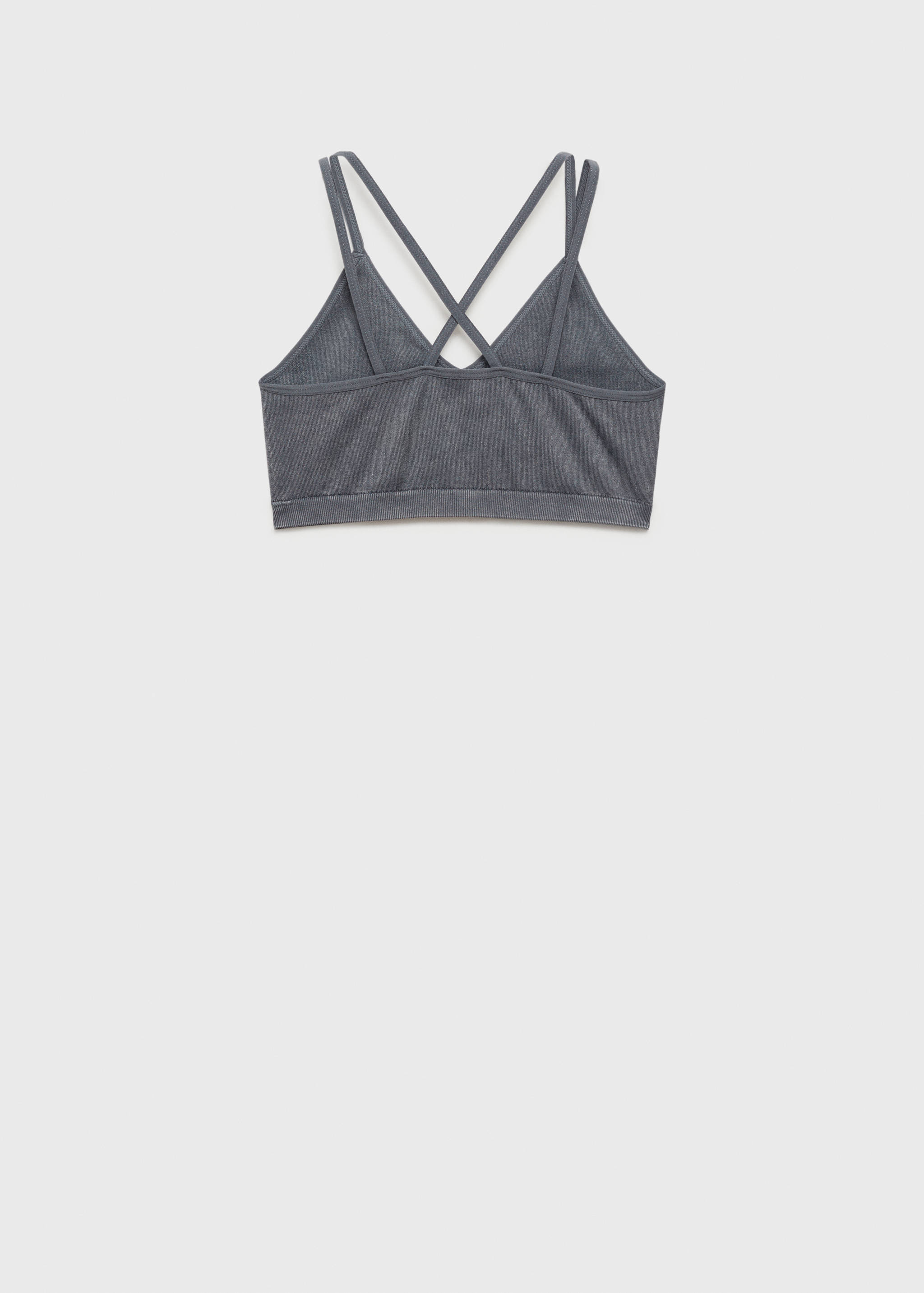 Crisscross strap top - Reverse of the article