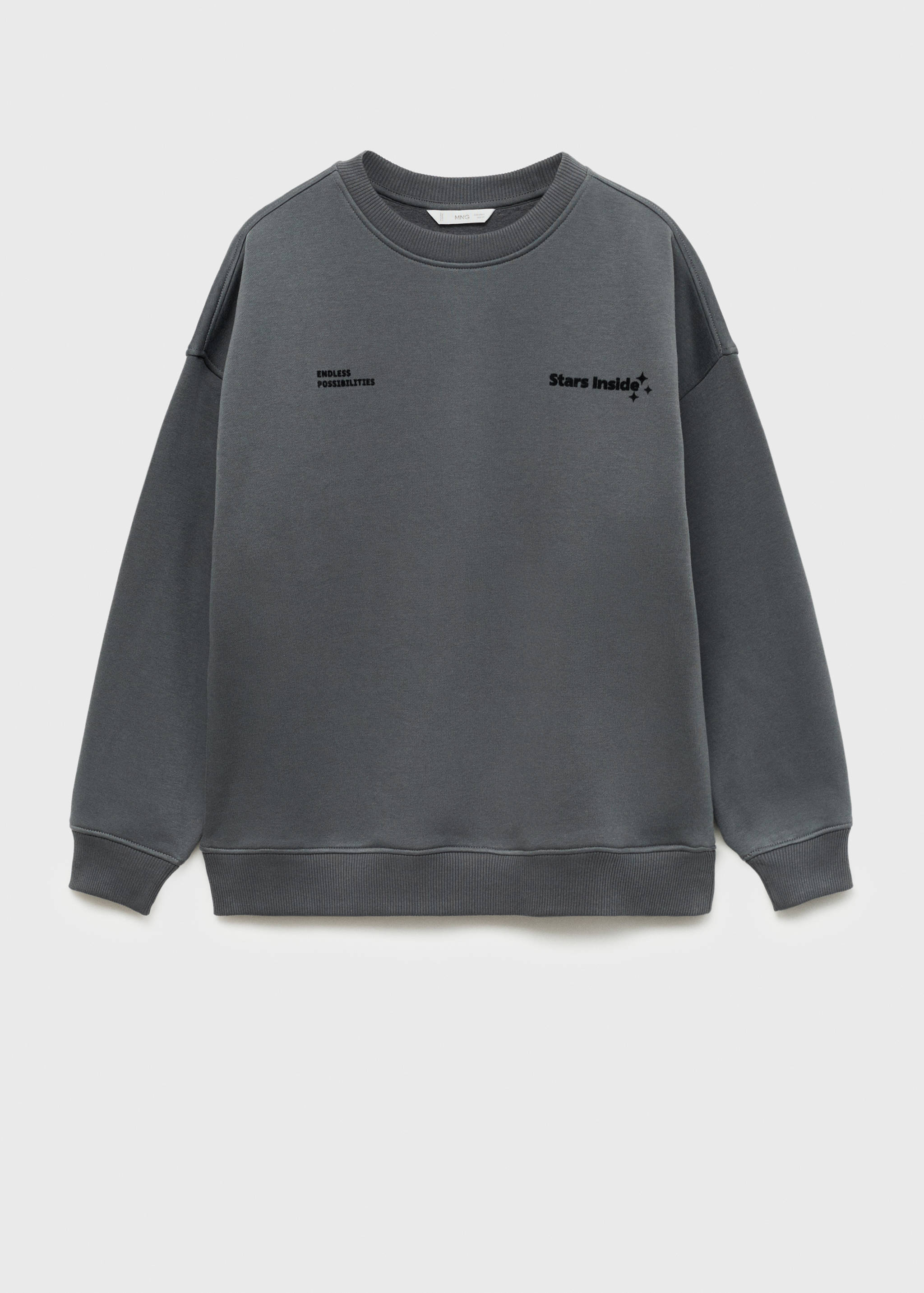 Sweat-shirt coton imprimé - Article sans modèle