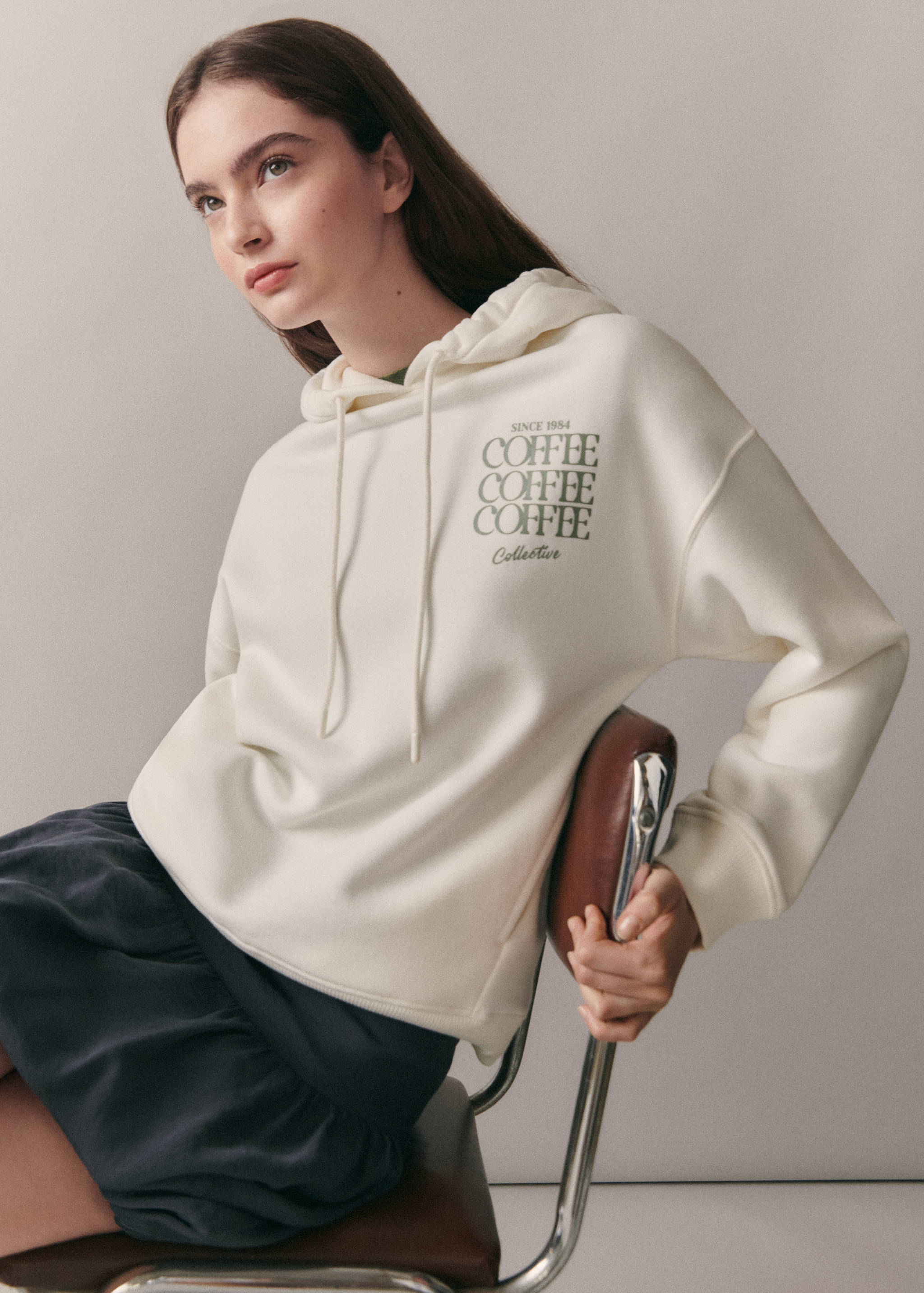 Hoodie cotton sweatshirt - Details of the article 5