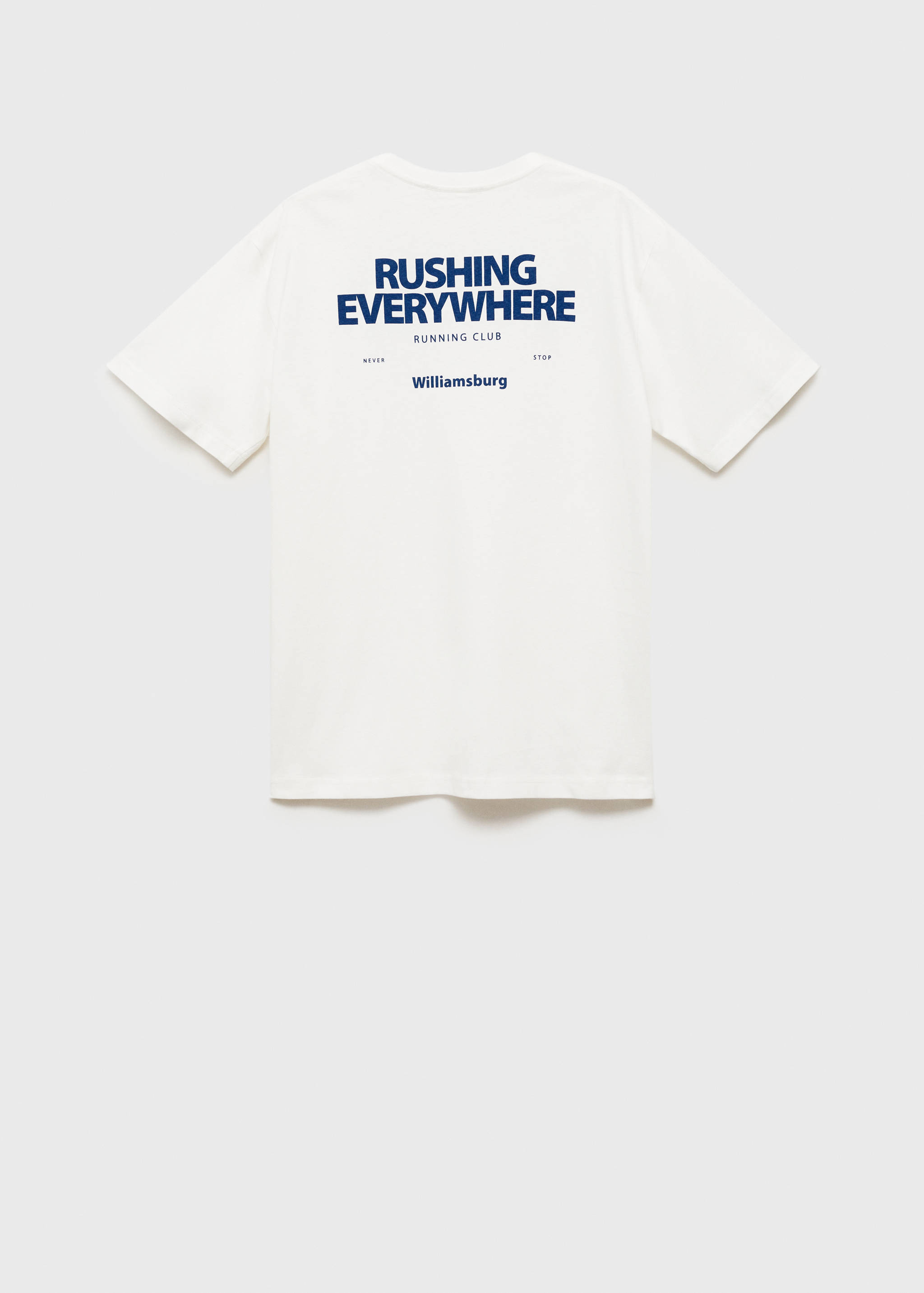Printed cotton-blend T-shirt - Details of the article 8