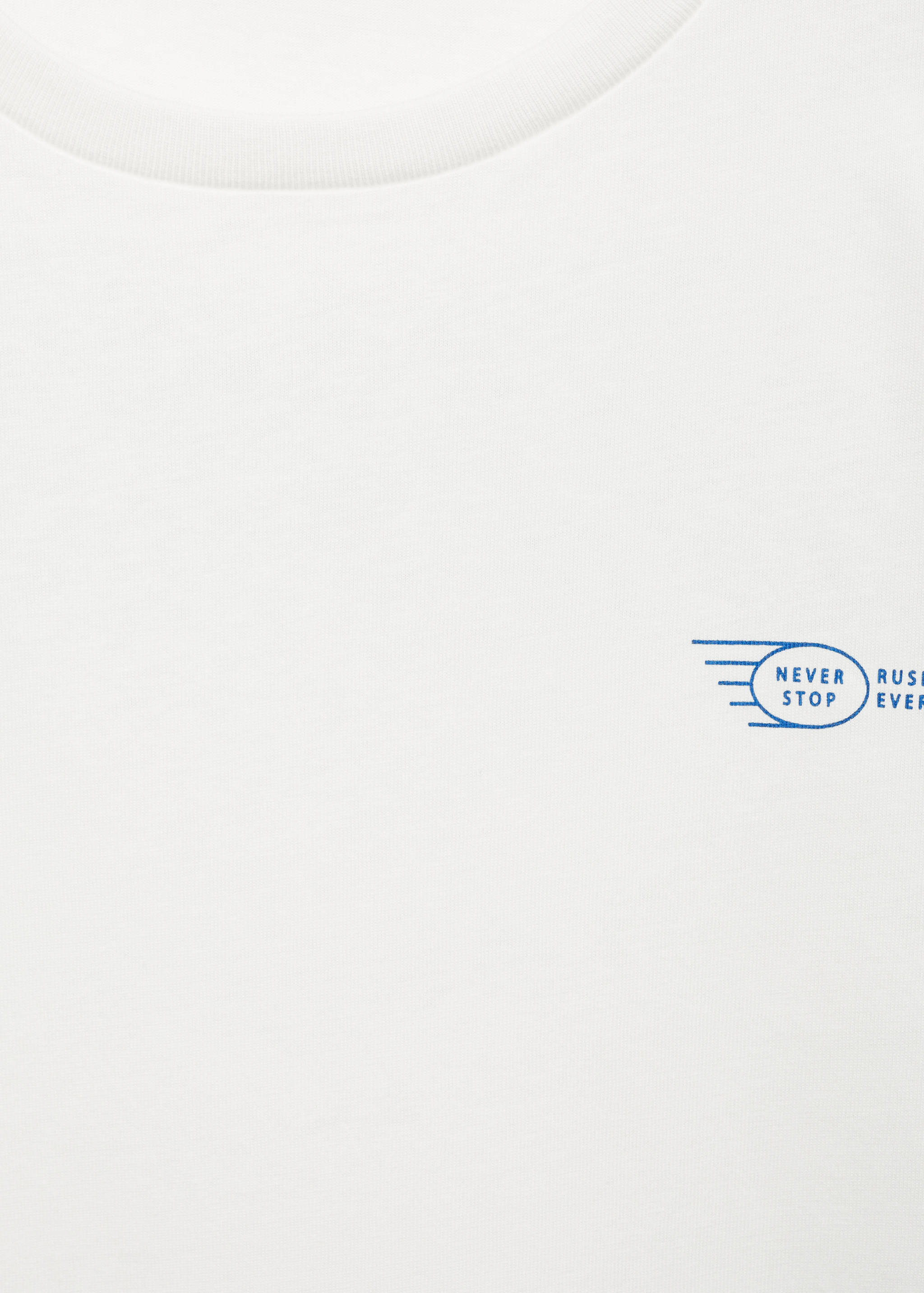 Printed cotton-blend T-shirt - Details of the article 0