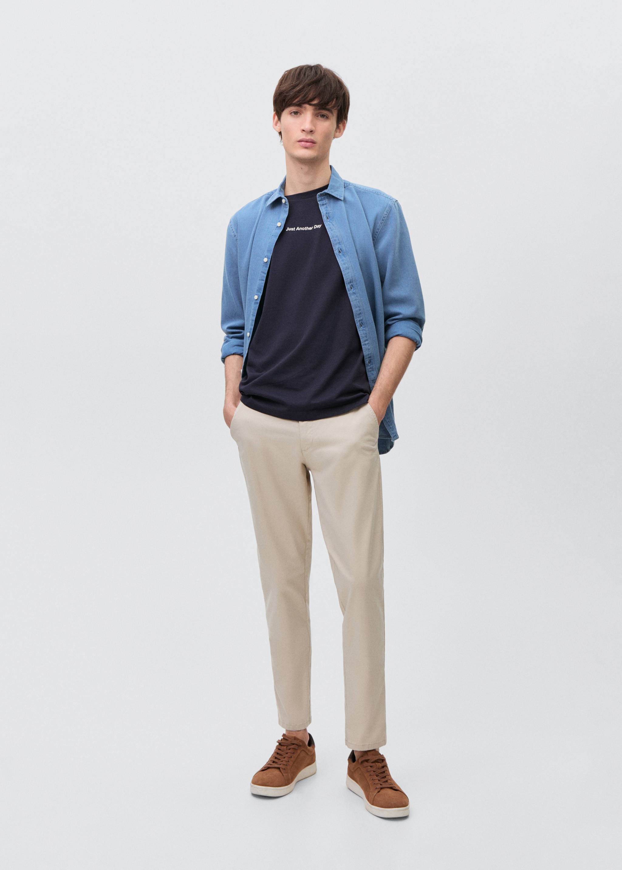 Oversized message t-shirt - General plane