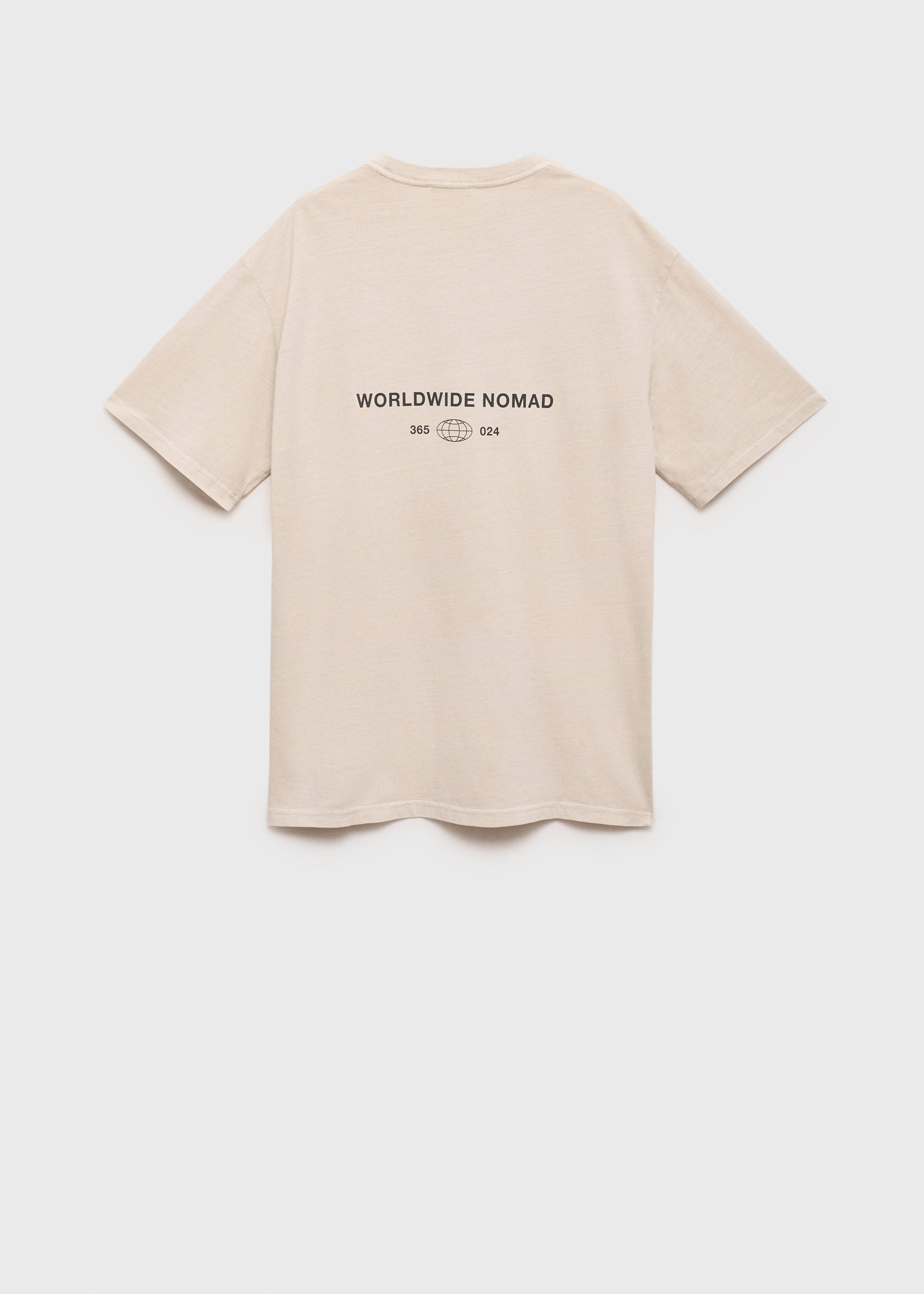 Printed oversize t-shirt - Details of the article 0