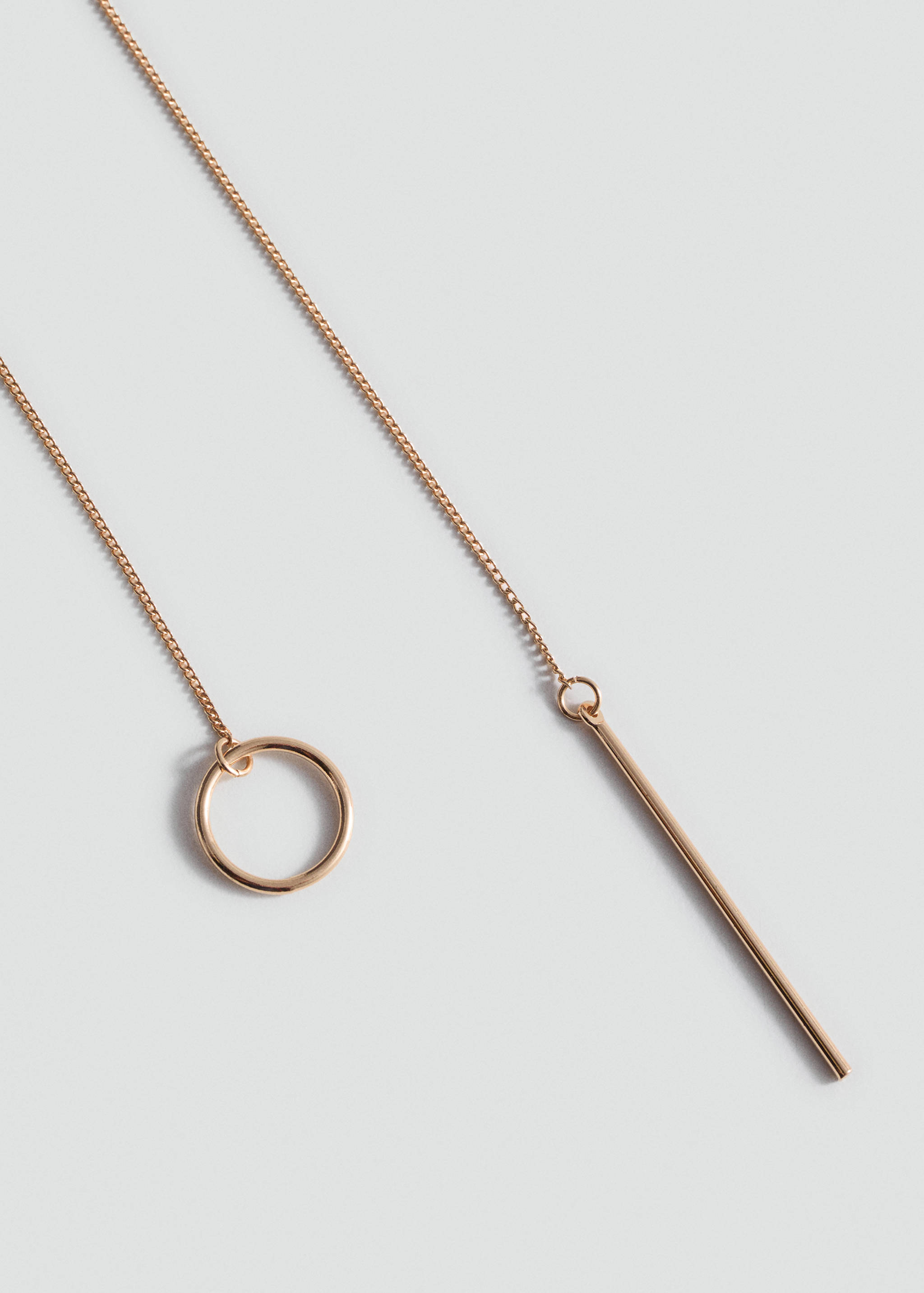 عقد خرز بأسطوانات - رؤية وسط