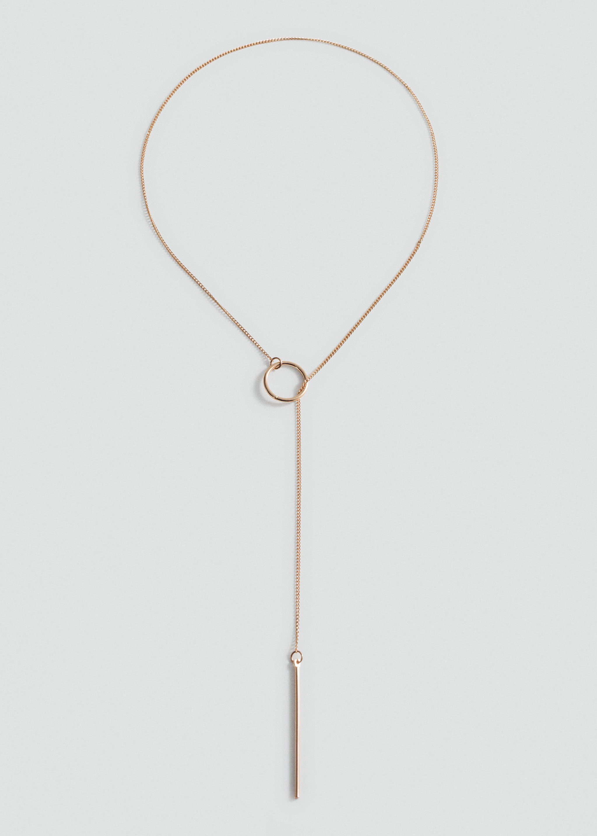 Cylinder bead necklace - Article without model