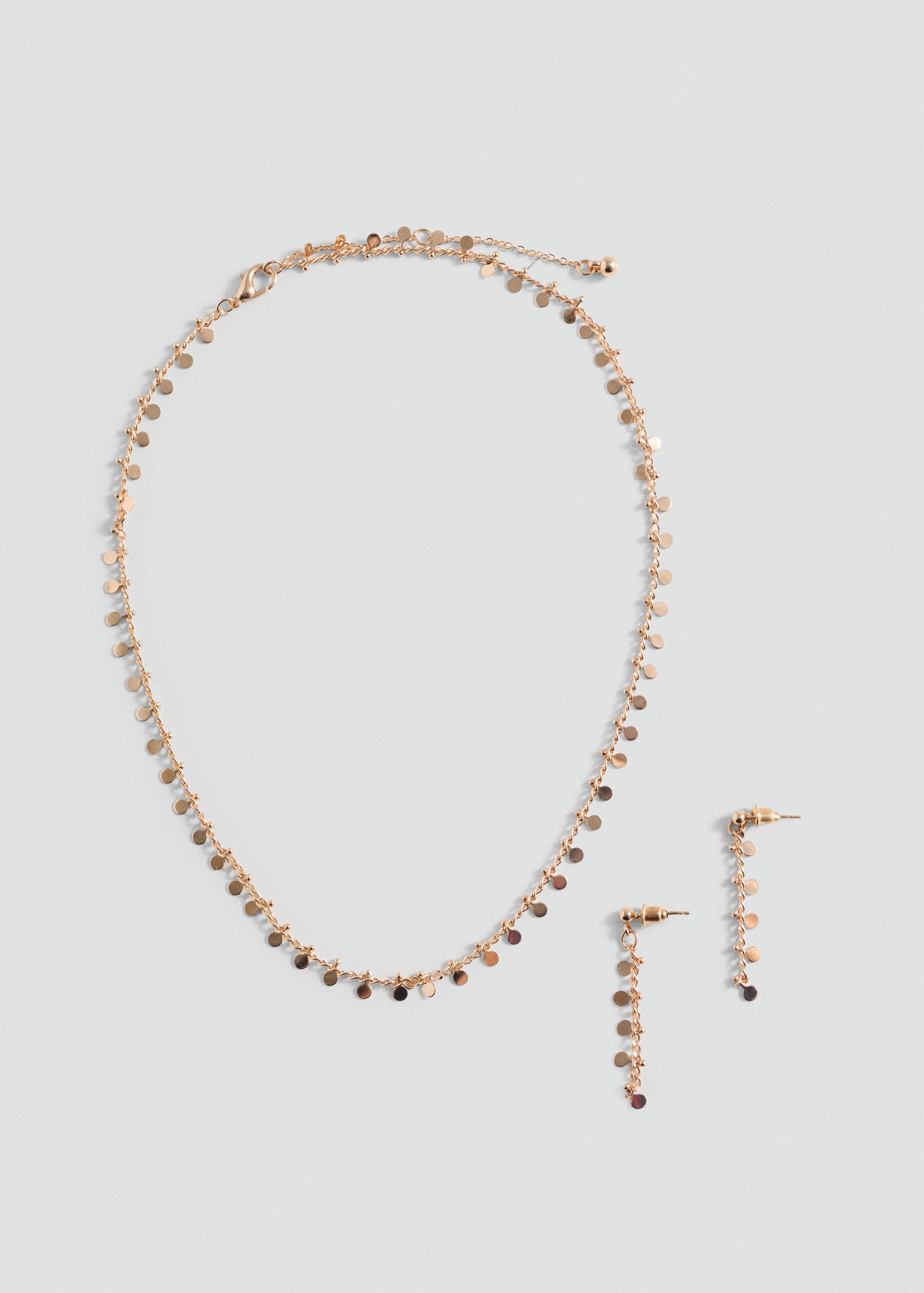 Ensemble collier et boucles d'oreilles - Article sans modèle