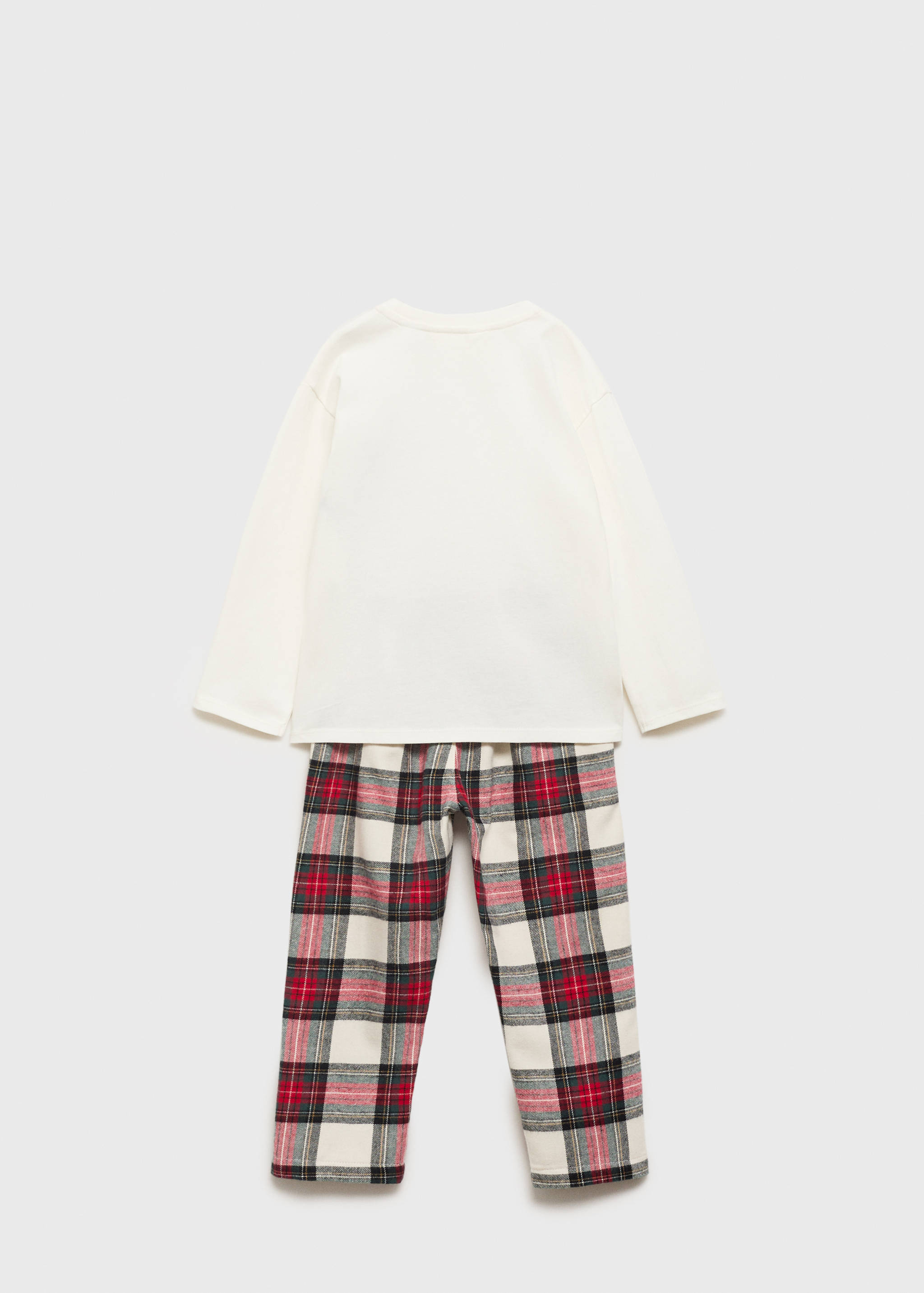 Pyjama long de Noël - Verso de l’article