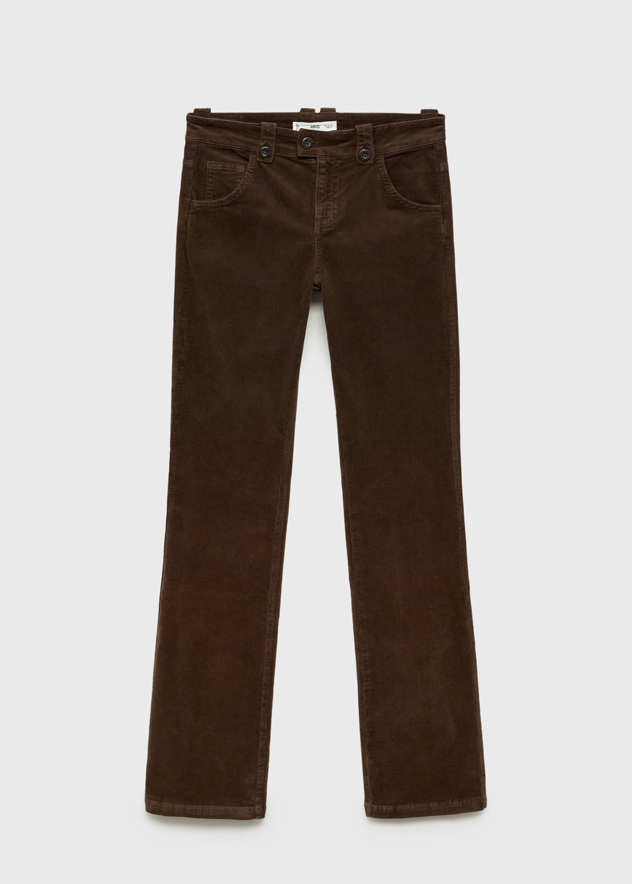 Pantalón pana acampanado - Artículo sin modelo