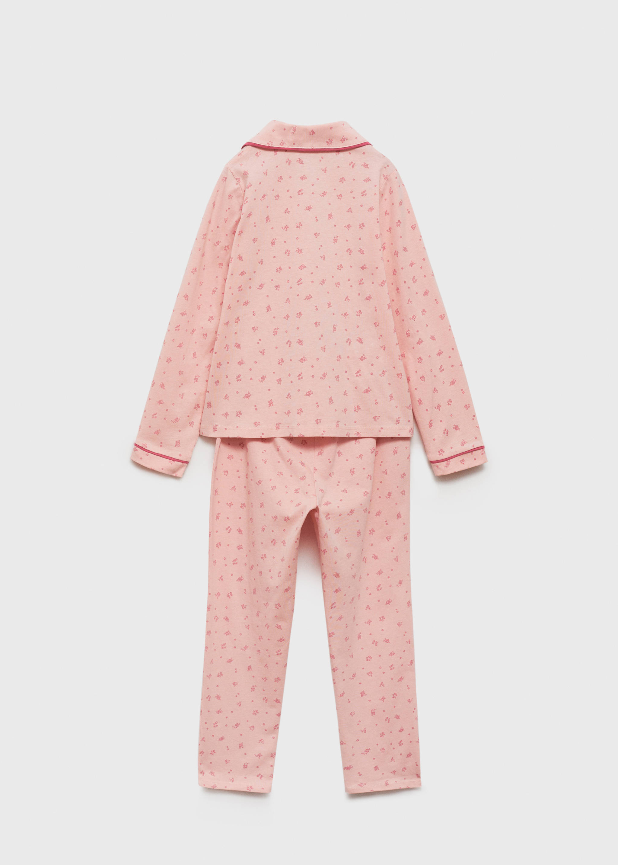 Pyjama long en coton - Verso de l’article