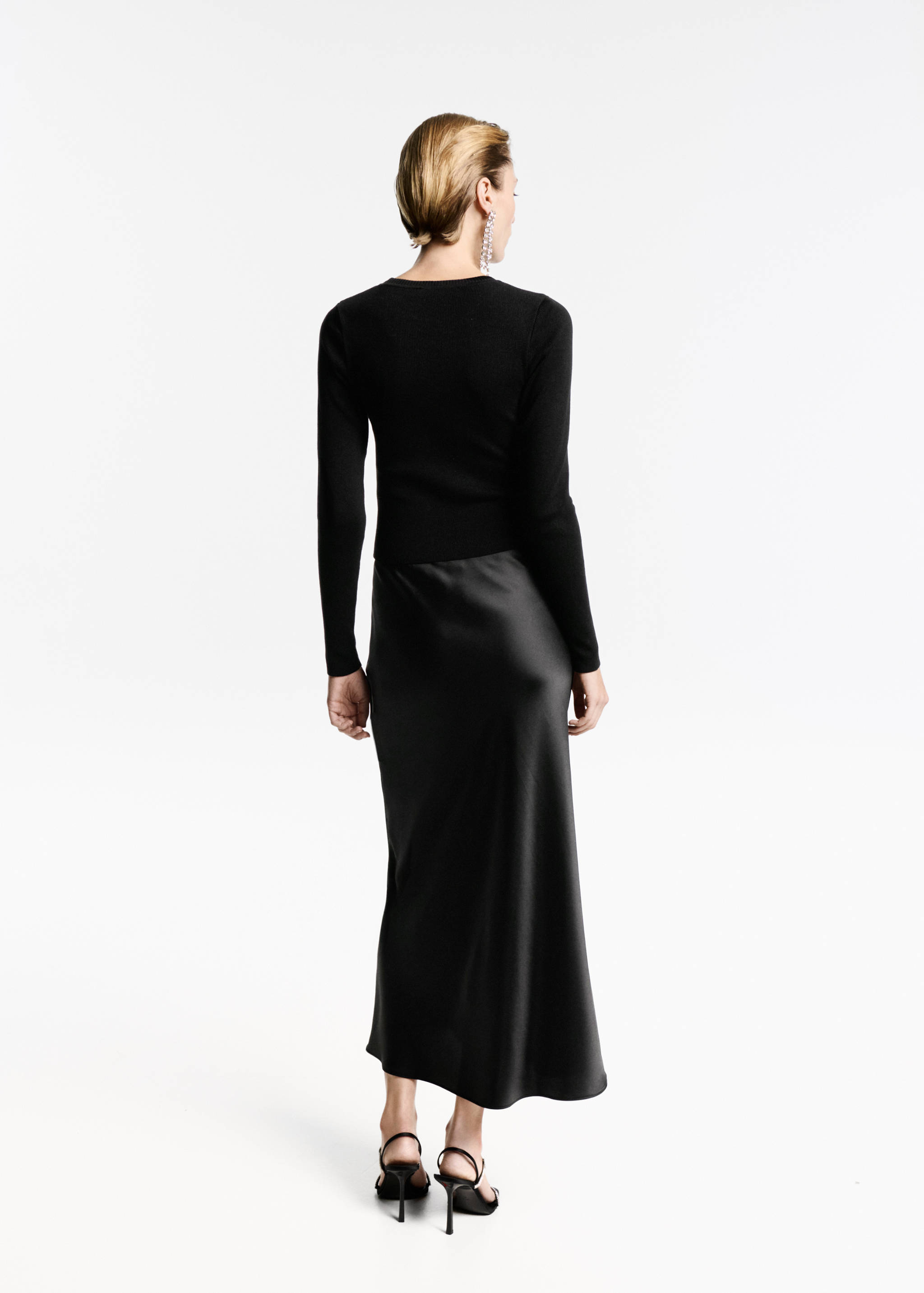 水钻短款套衫 - null