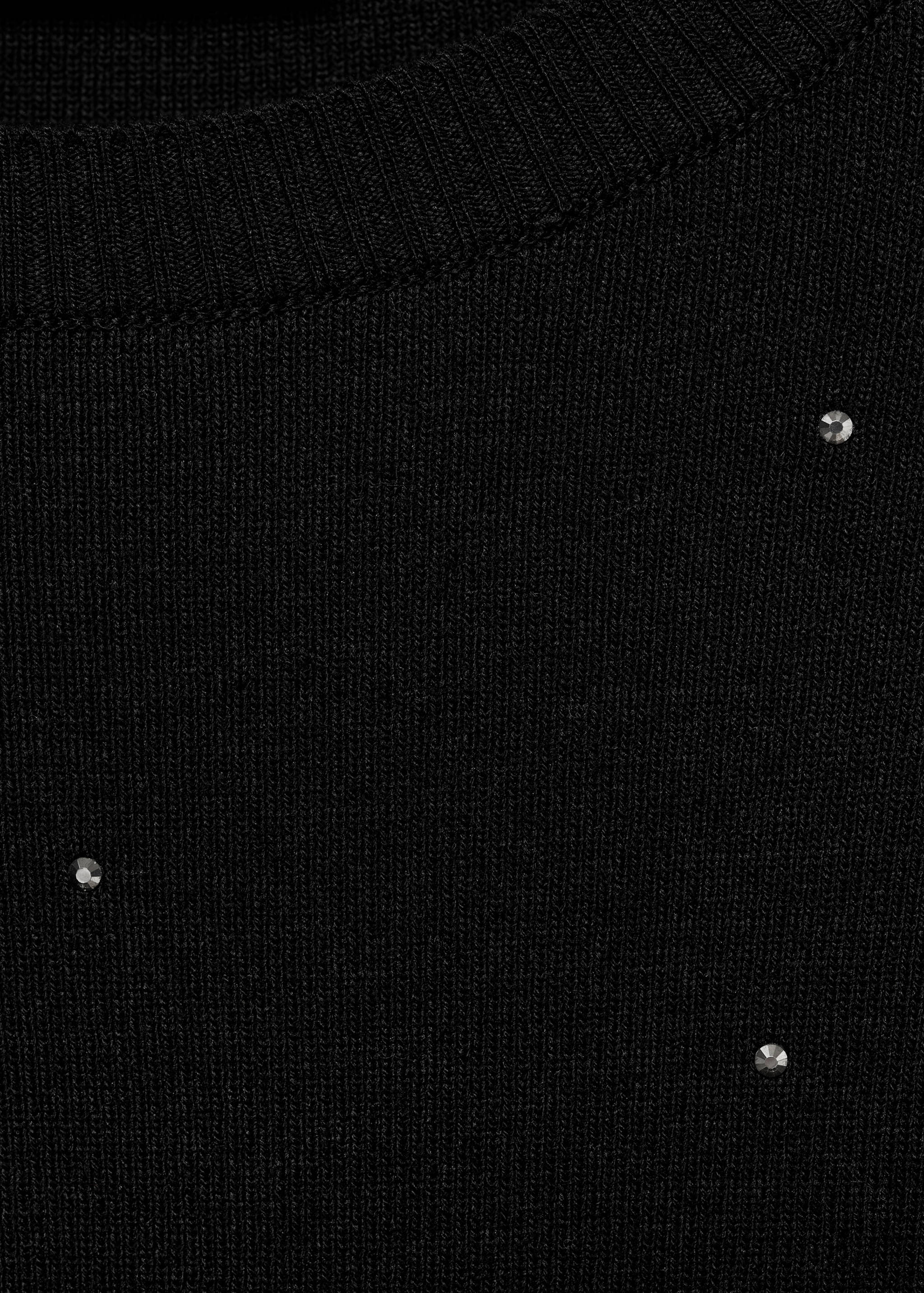 水钻短款套衫 - null