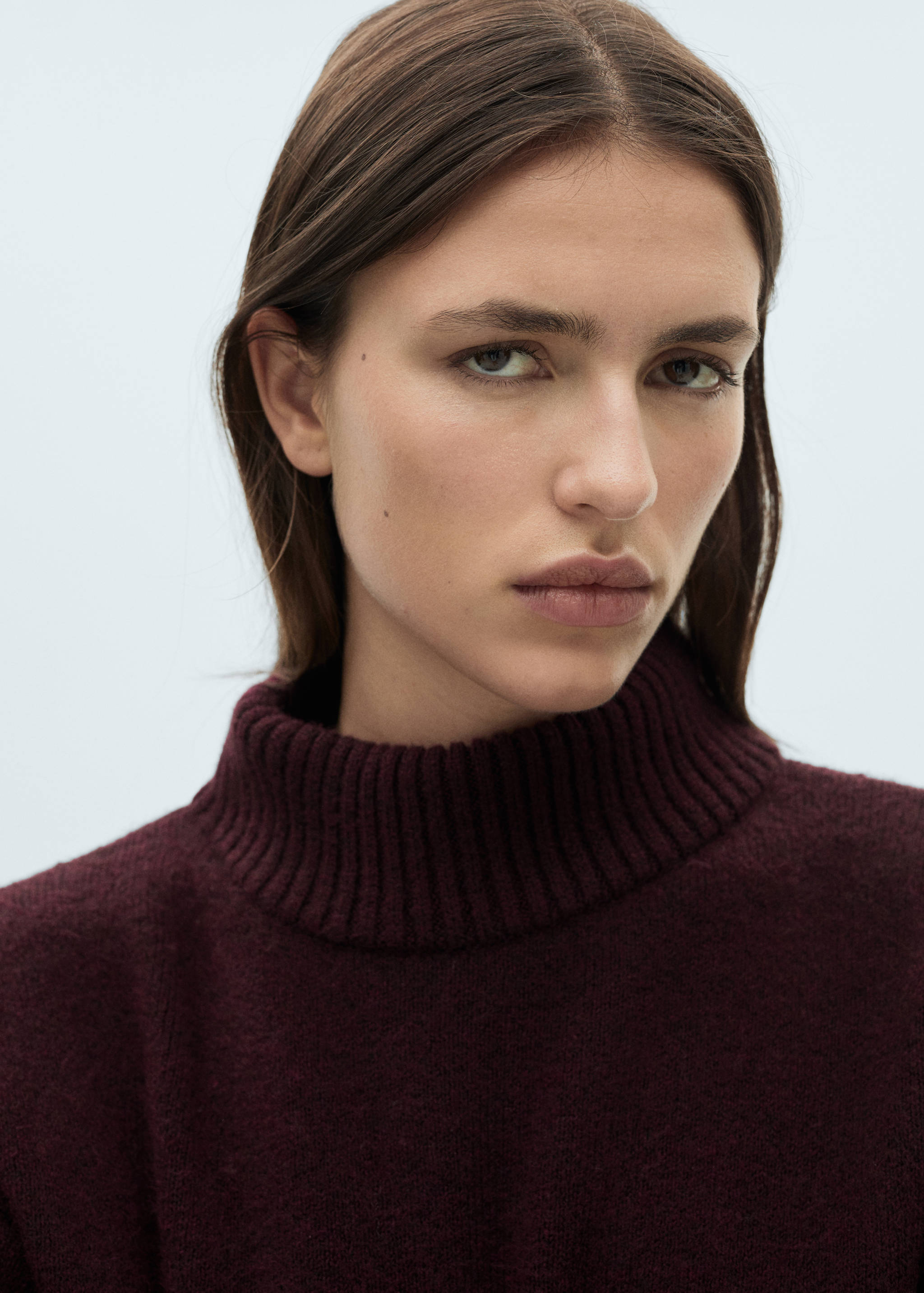 Turtleneck knitted sweater - Details of the article 1