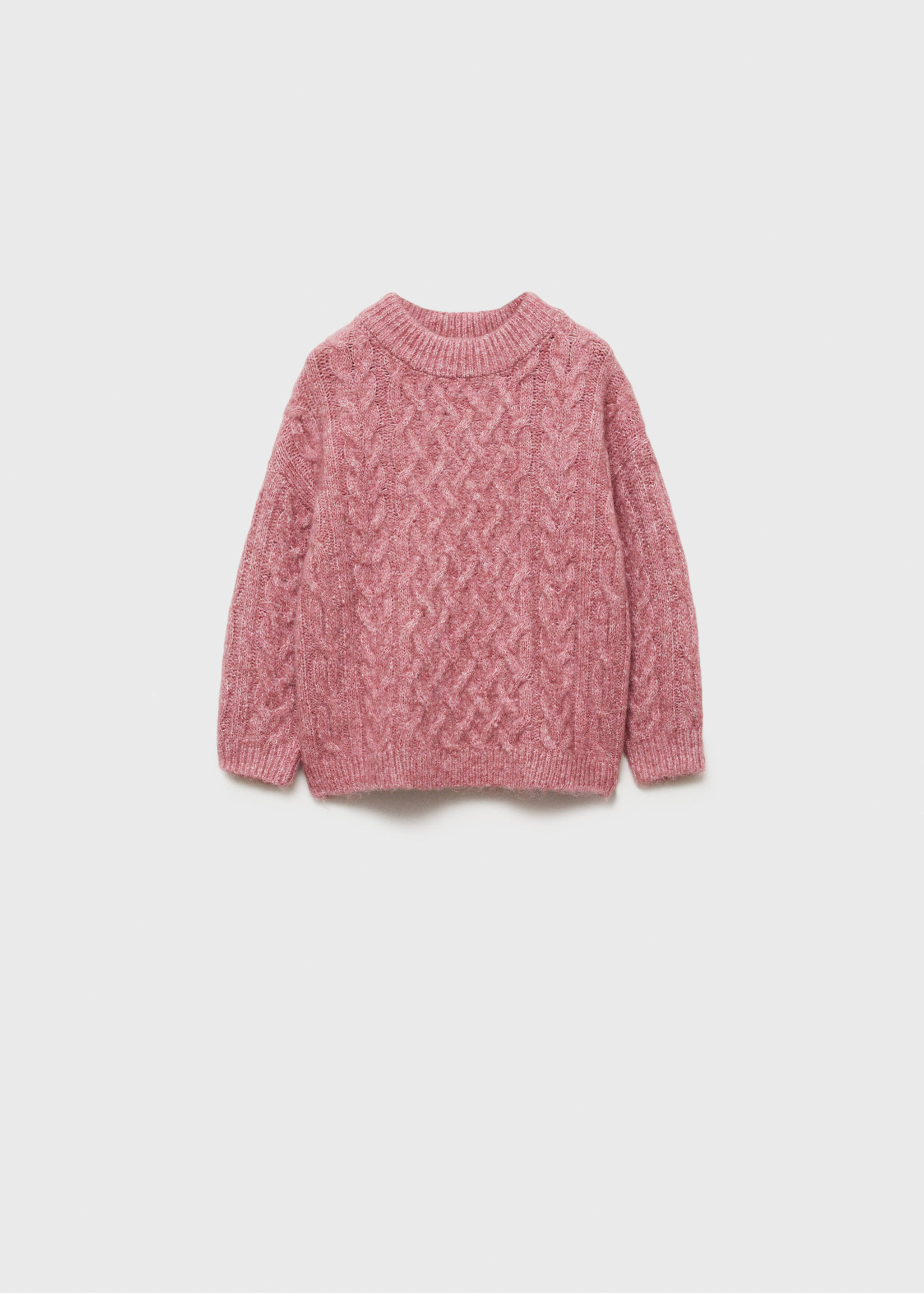 Braided knitted sweater - Article without model