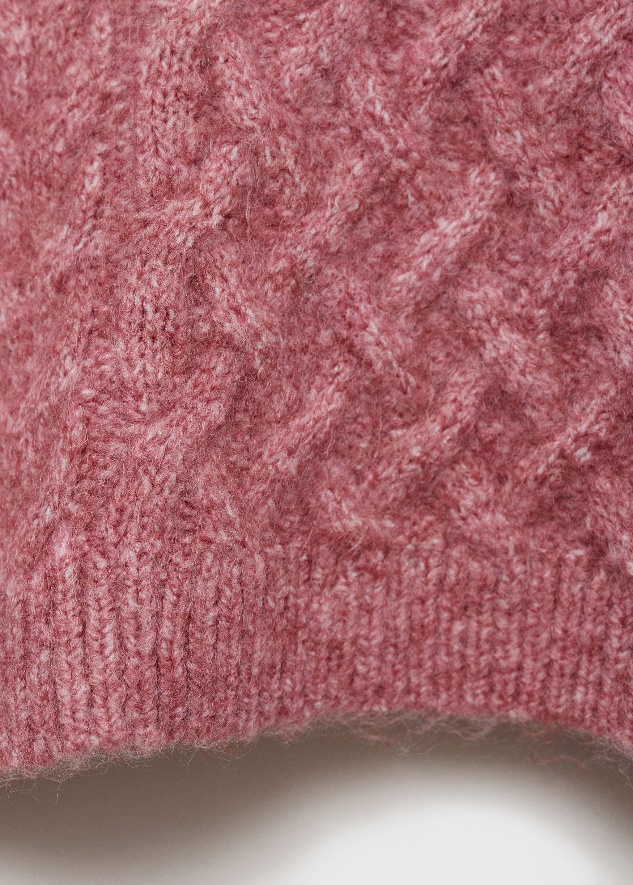 Braided knitted sweater - Details of the article 0