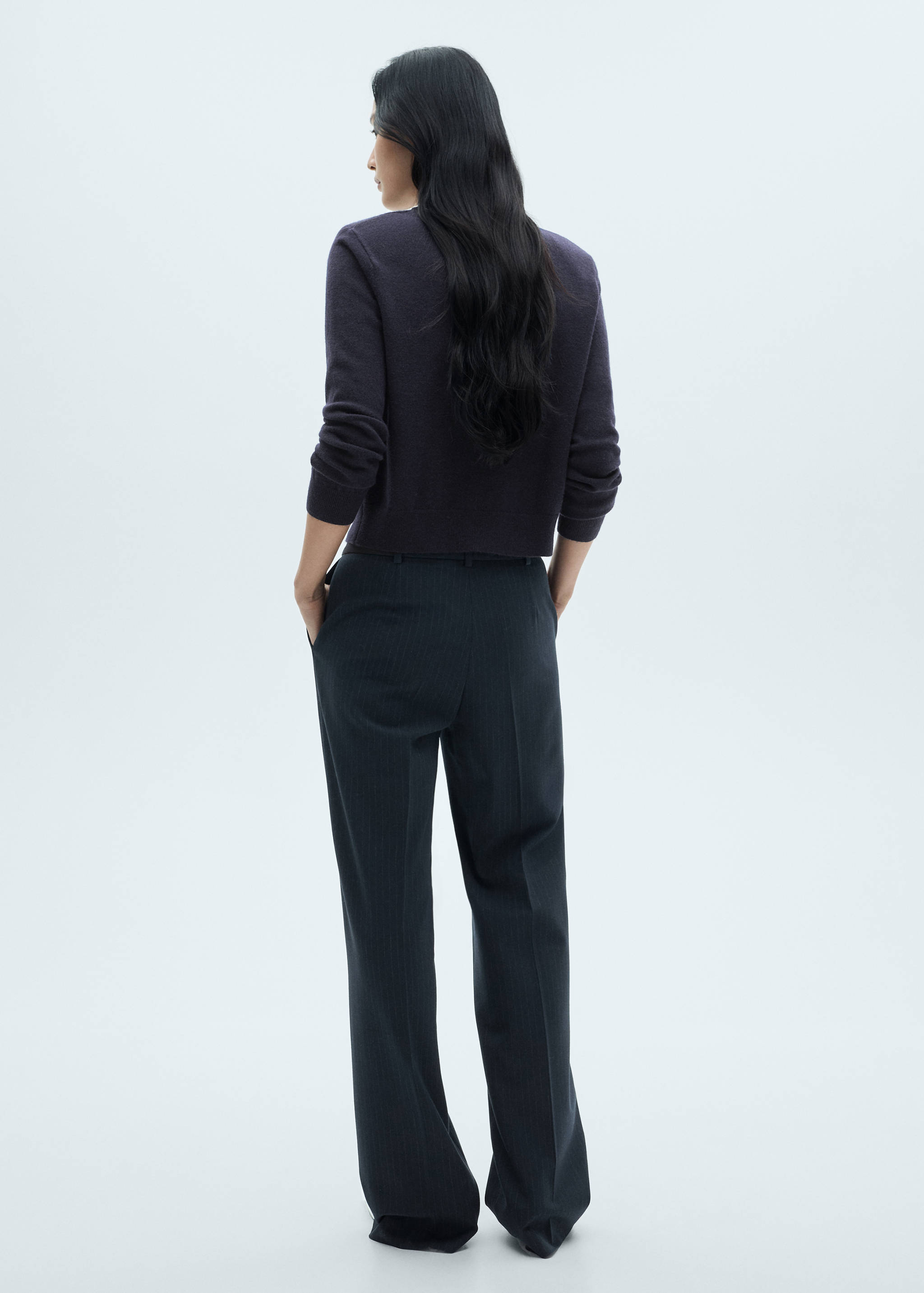 Pull en maille à col rond - Verso de l’article