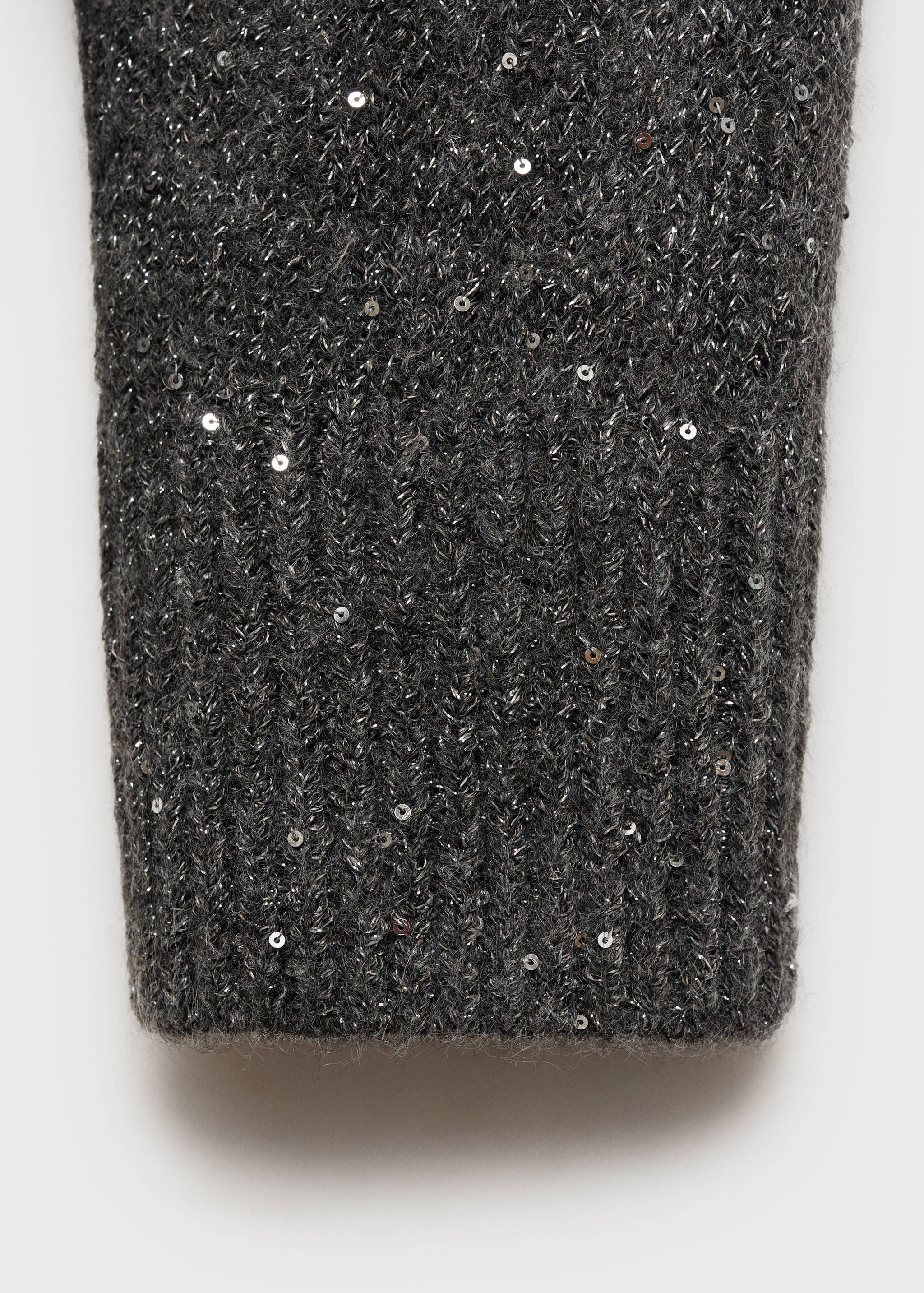 Pull-over col V paillettes - Détail de l'article 0