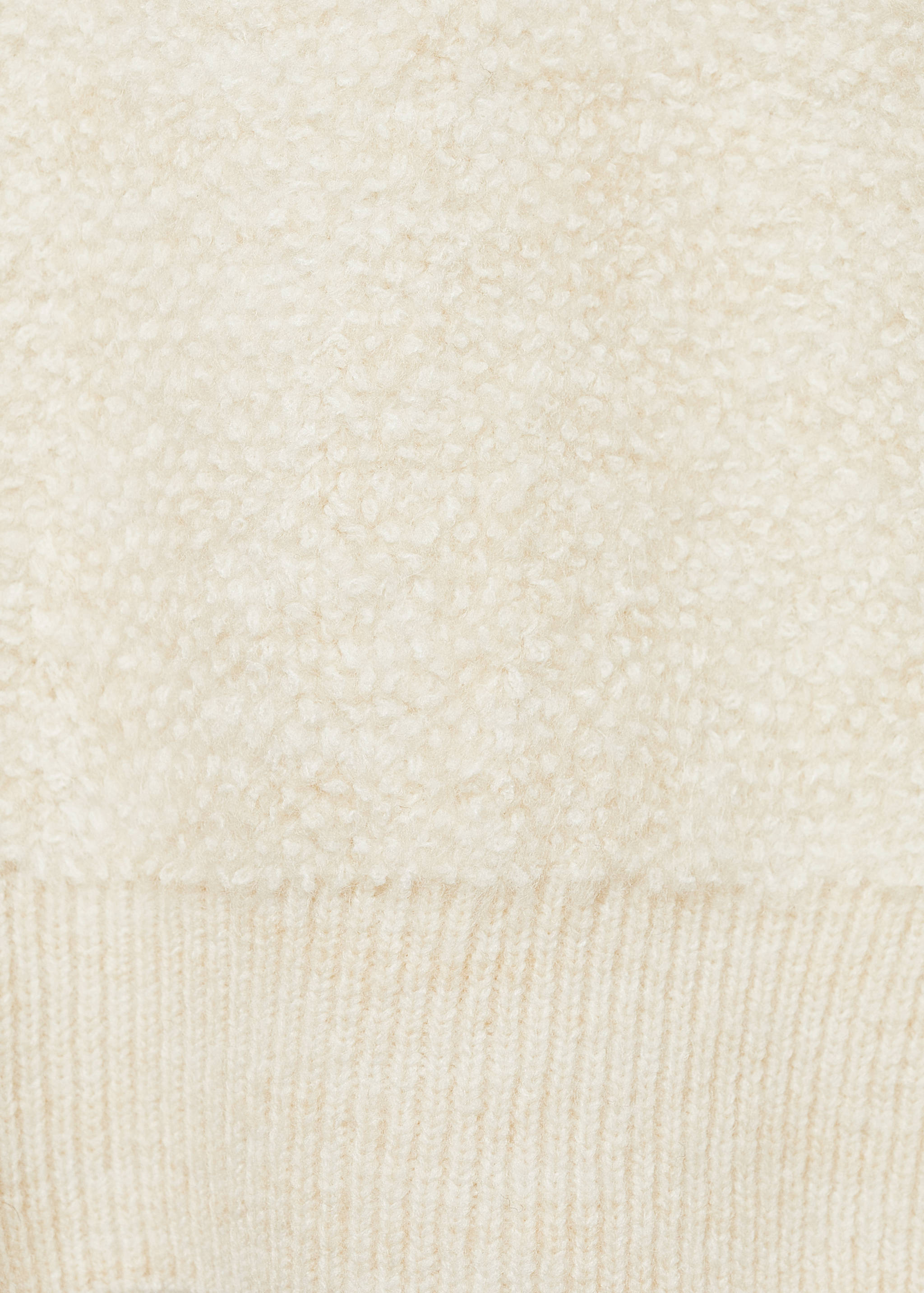 Perkins-neck panelled sweater - Details of the article 0