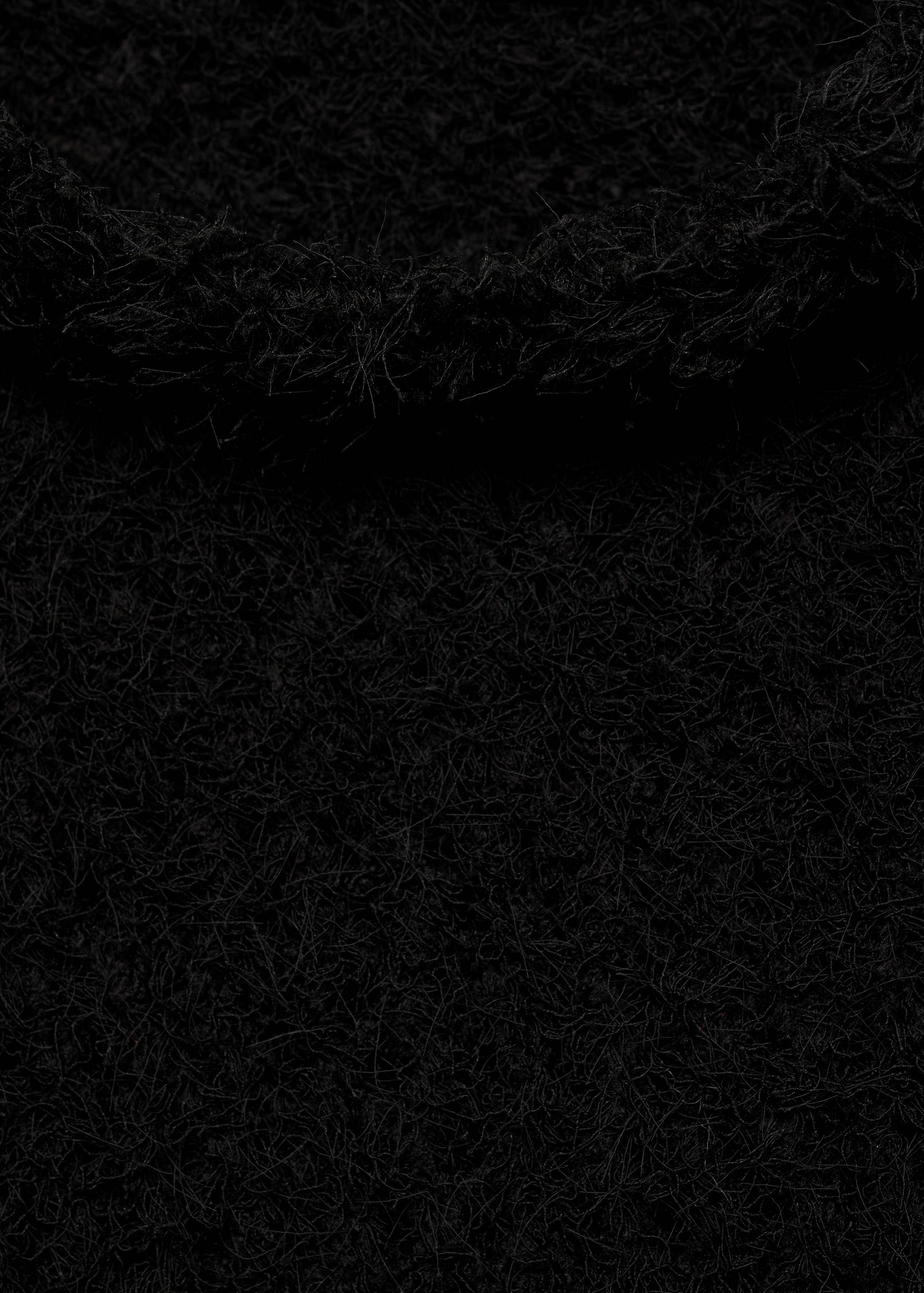 Faux-fur knitted sweater - Details of the article 8