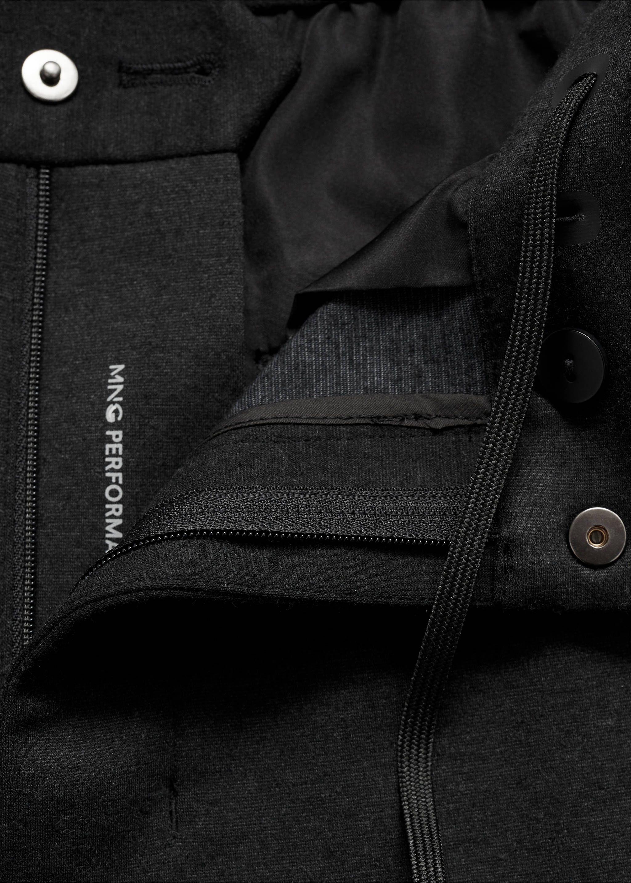 Thermoregulating comfort stretch cargo trousers - Détail de l'article 0, Gris. Ref: 77019231-00.