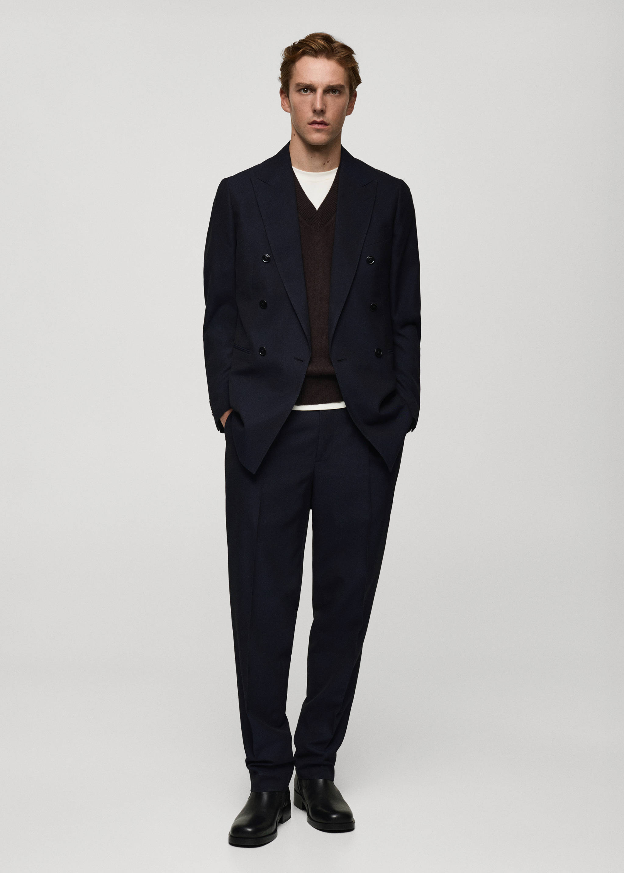 Pantalon de costume slim fit - Plan général