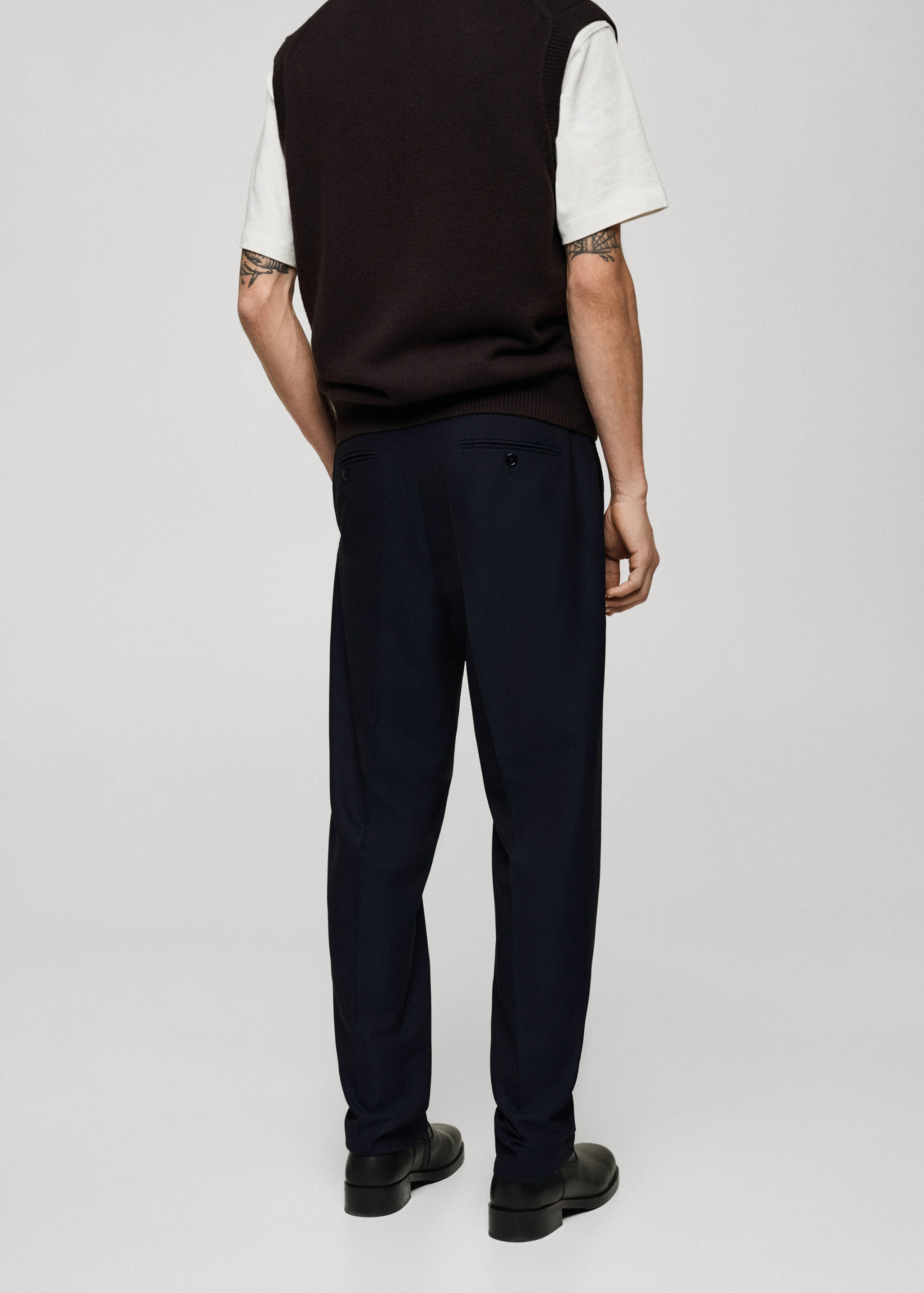 Pantalon de costume slim fit - Verso de l’article