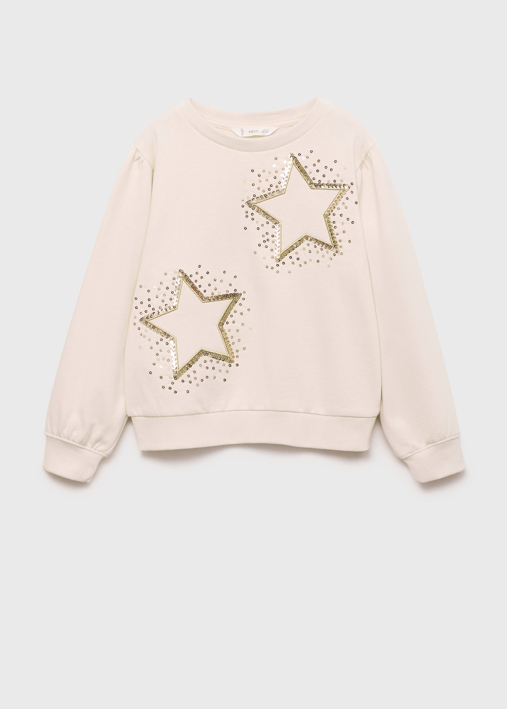 Sweatshirt com estrelas de lantejoulas - Artigo sem modelo