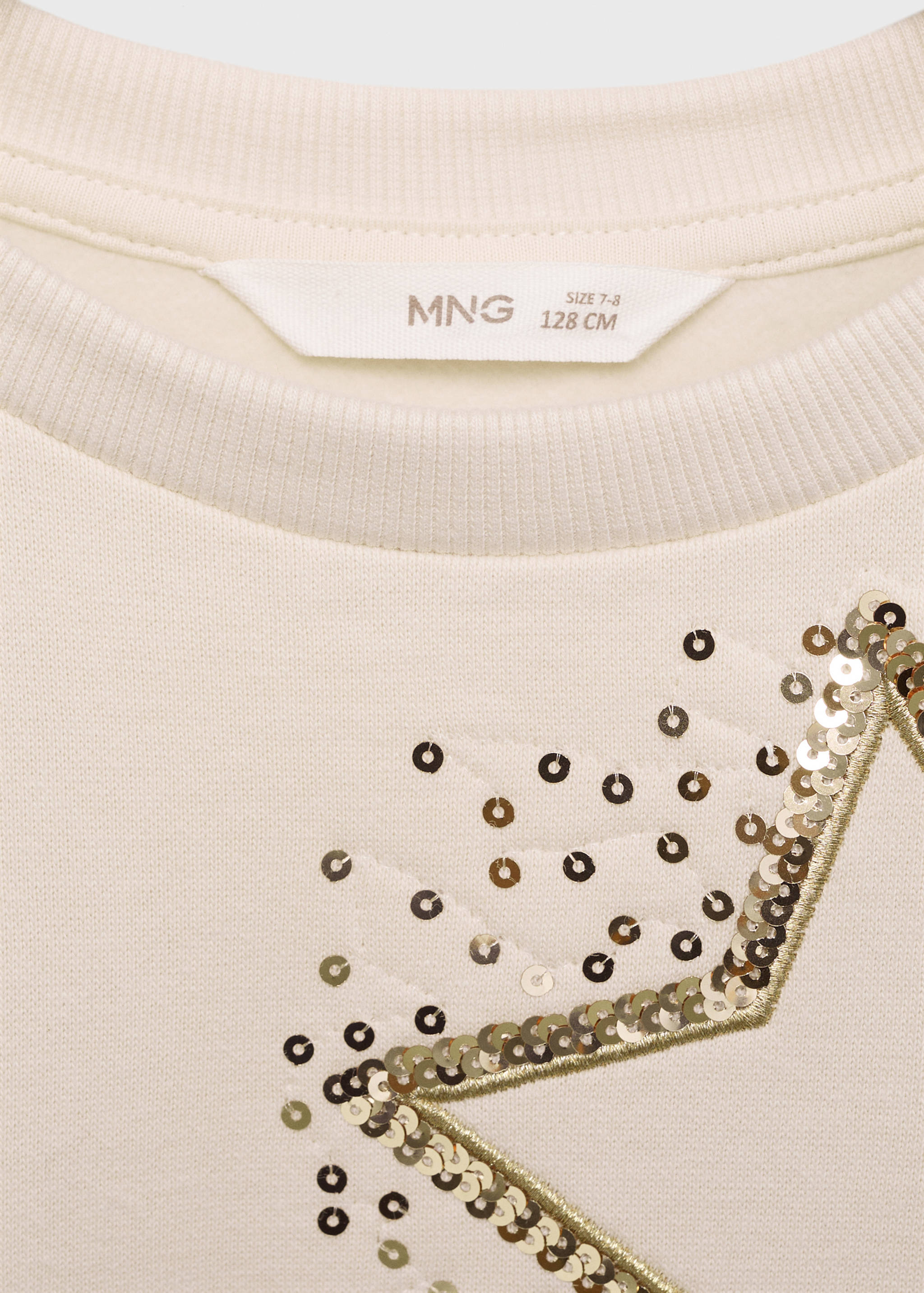 Sweatshirt com estrelas de lantejoulas - Pormenor do artigo 8
