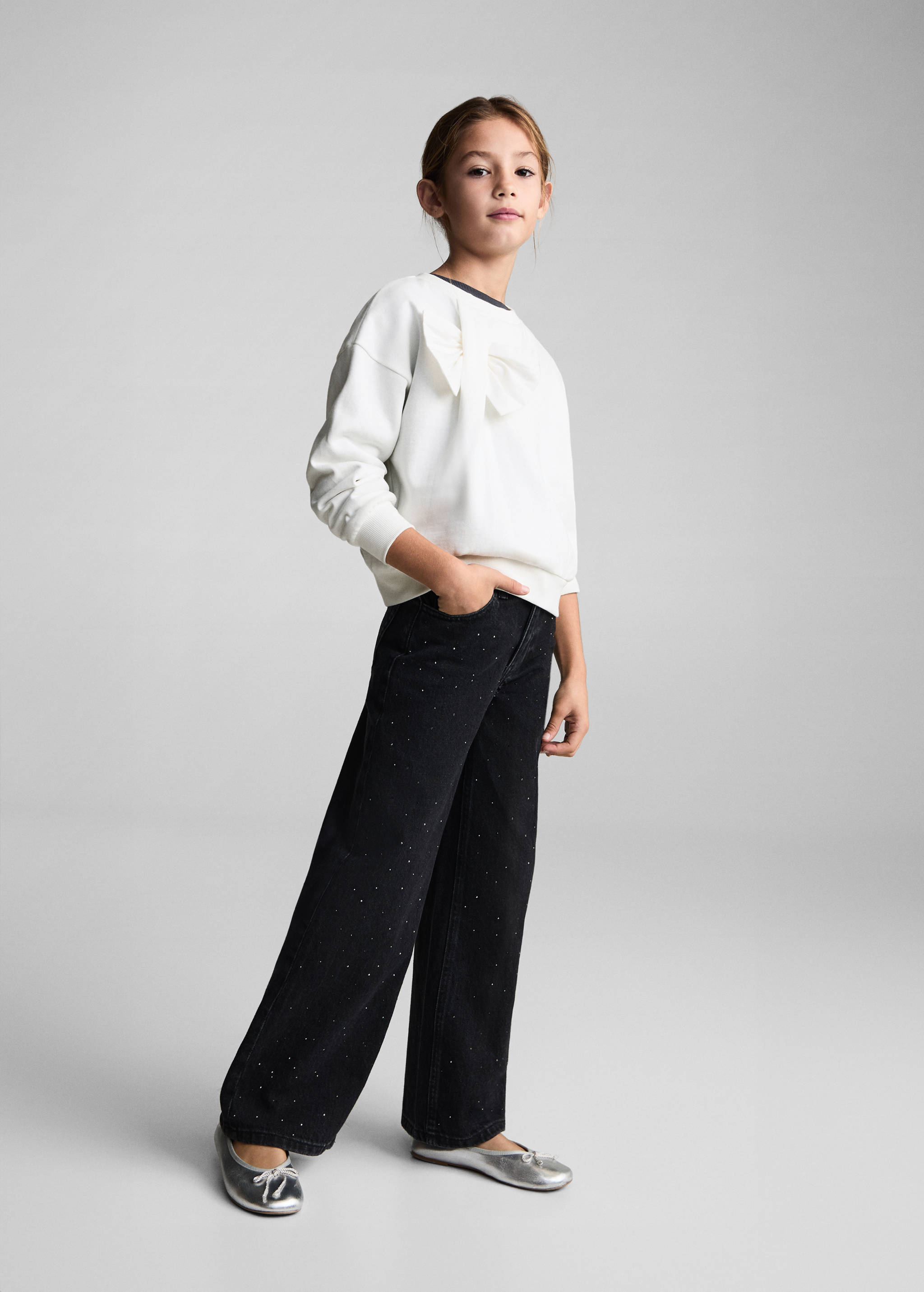 Bow detail sweater - General plane